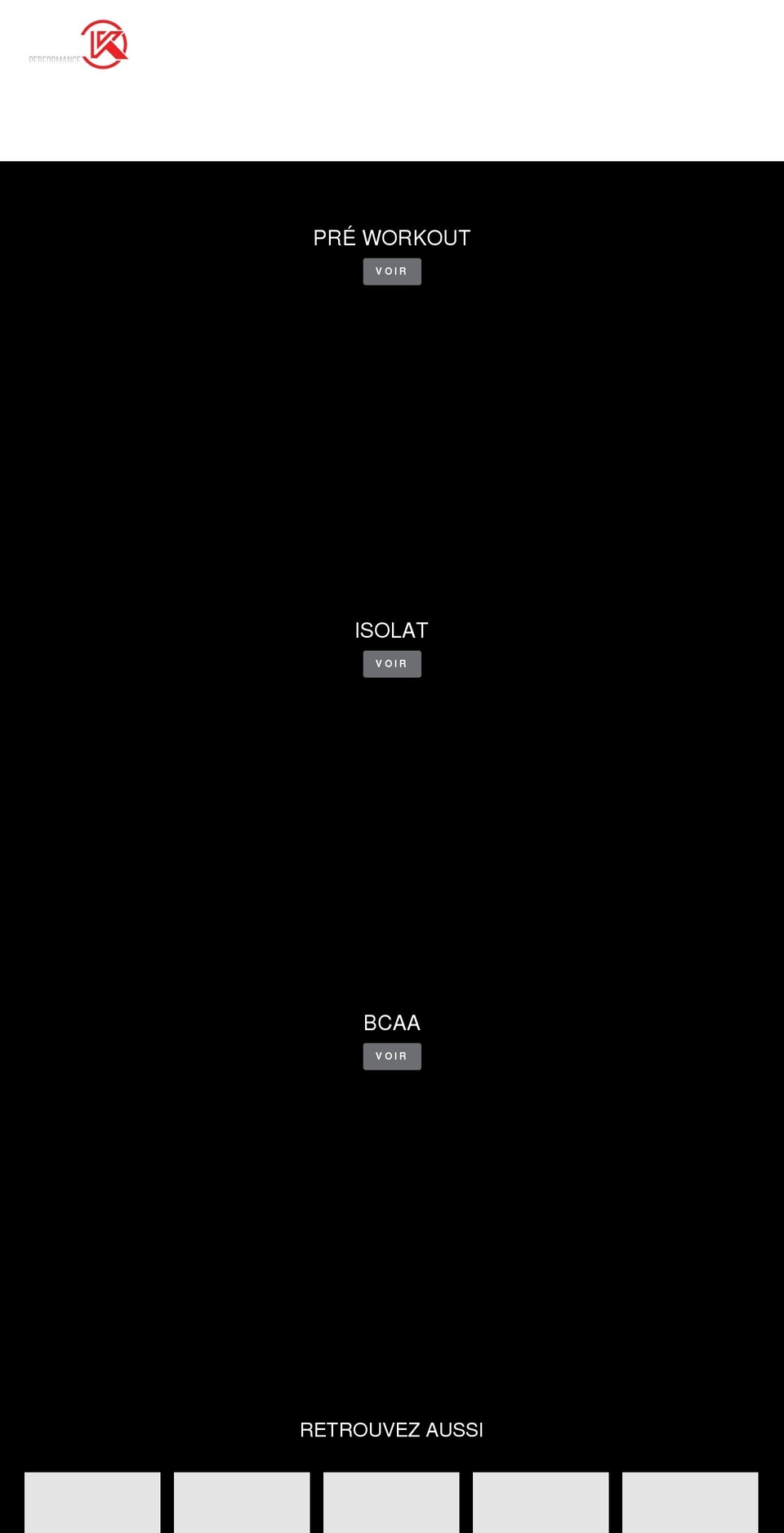 bigkperformance.com shopify website screenshot