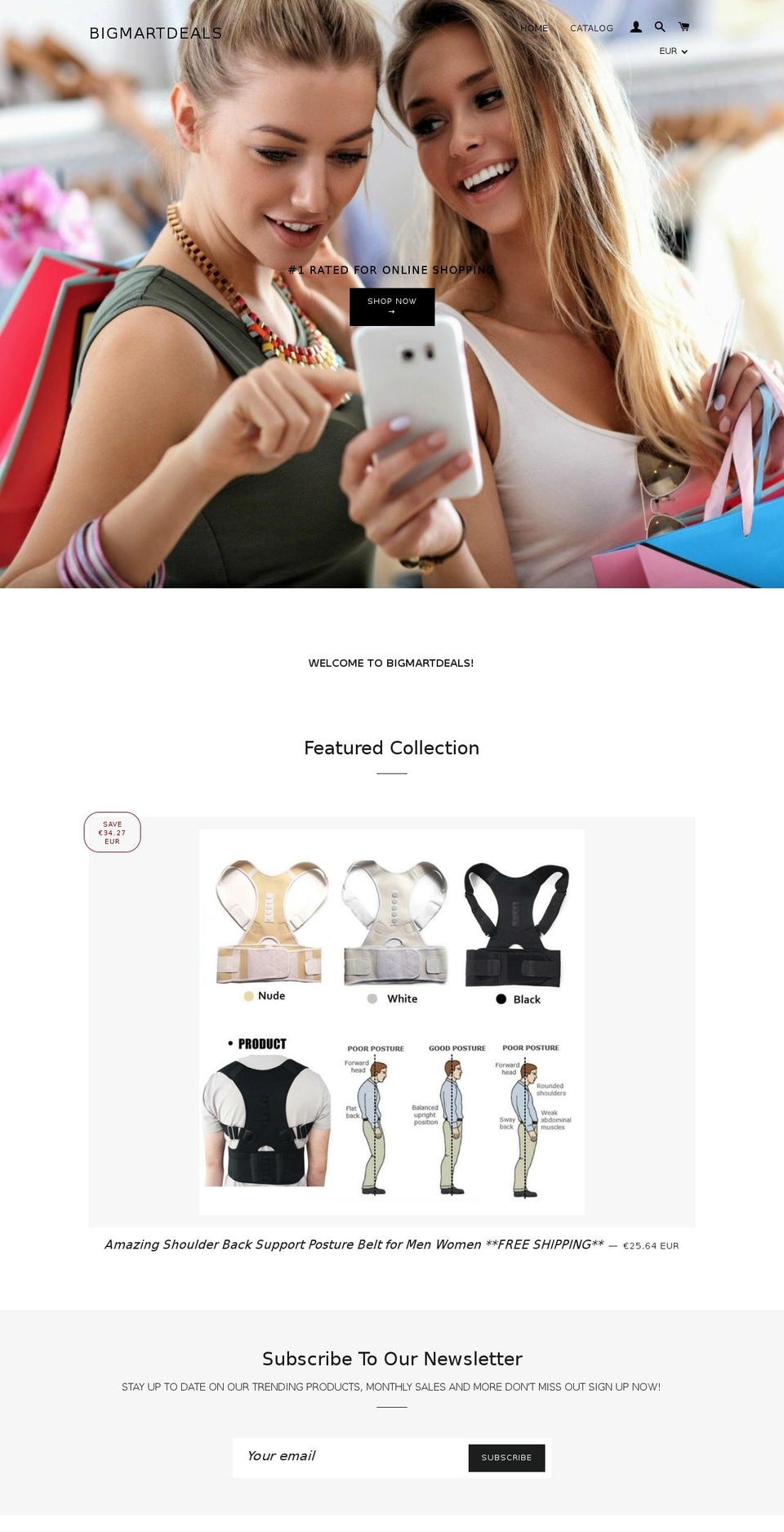 bigmartdeals.com — Shopify storefront screenshot