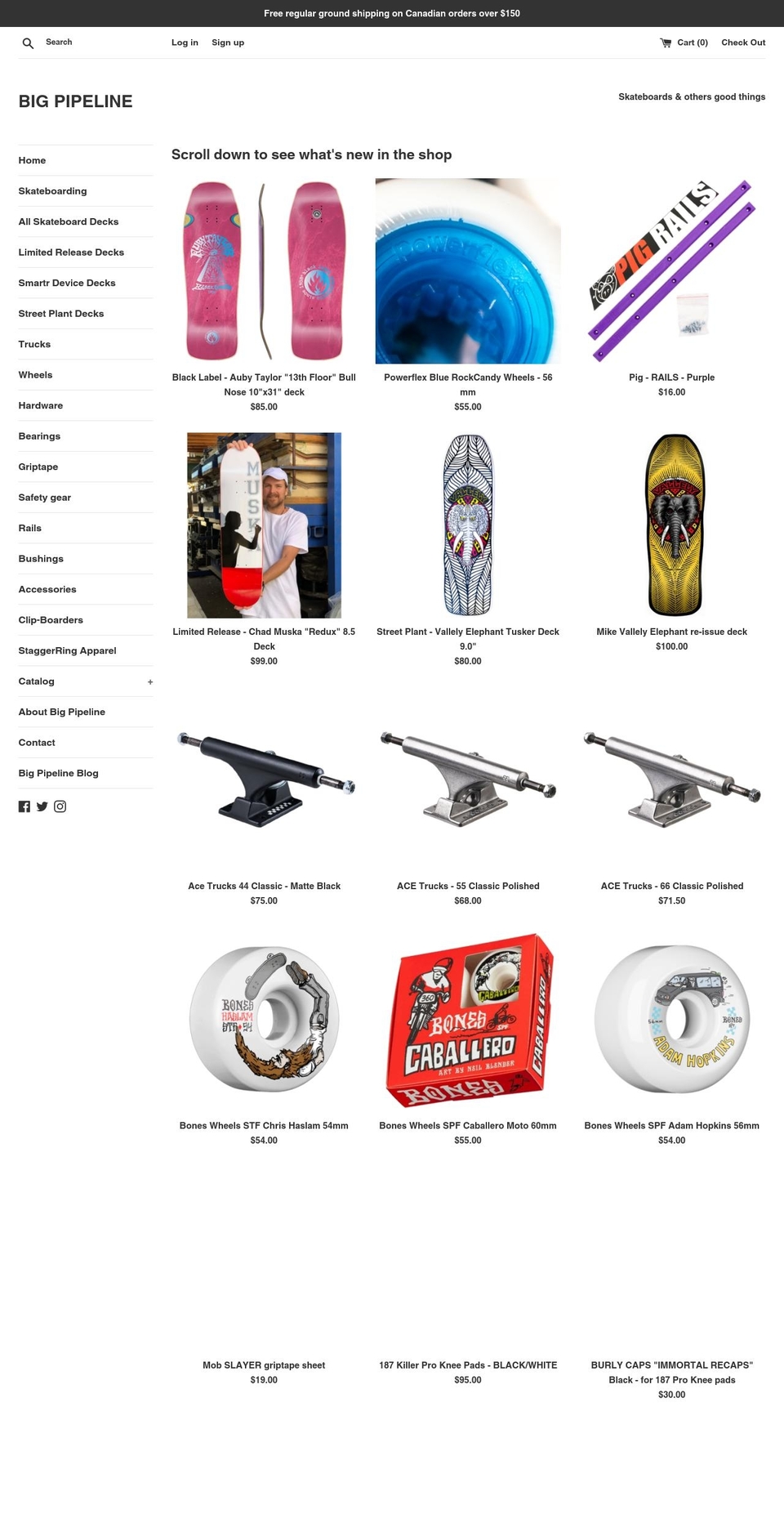 bigpipeline.com — Shopify storefront screenshot