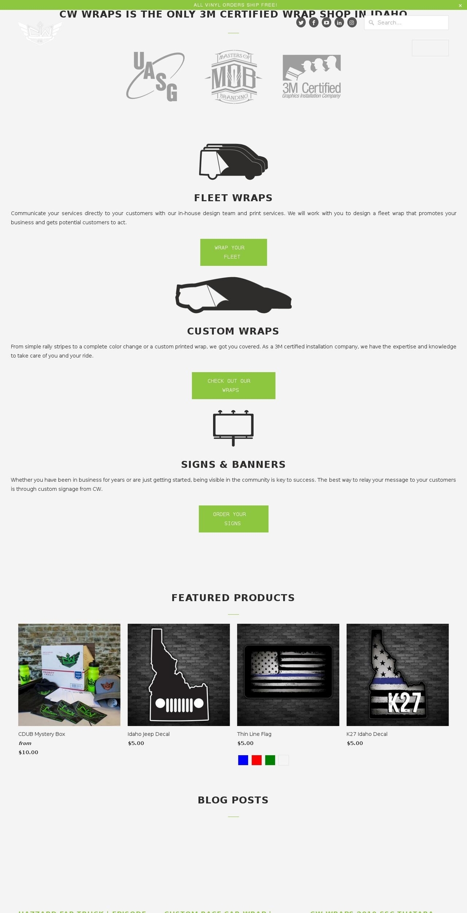 bigrigbillboard.net shopify website screenshot