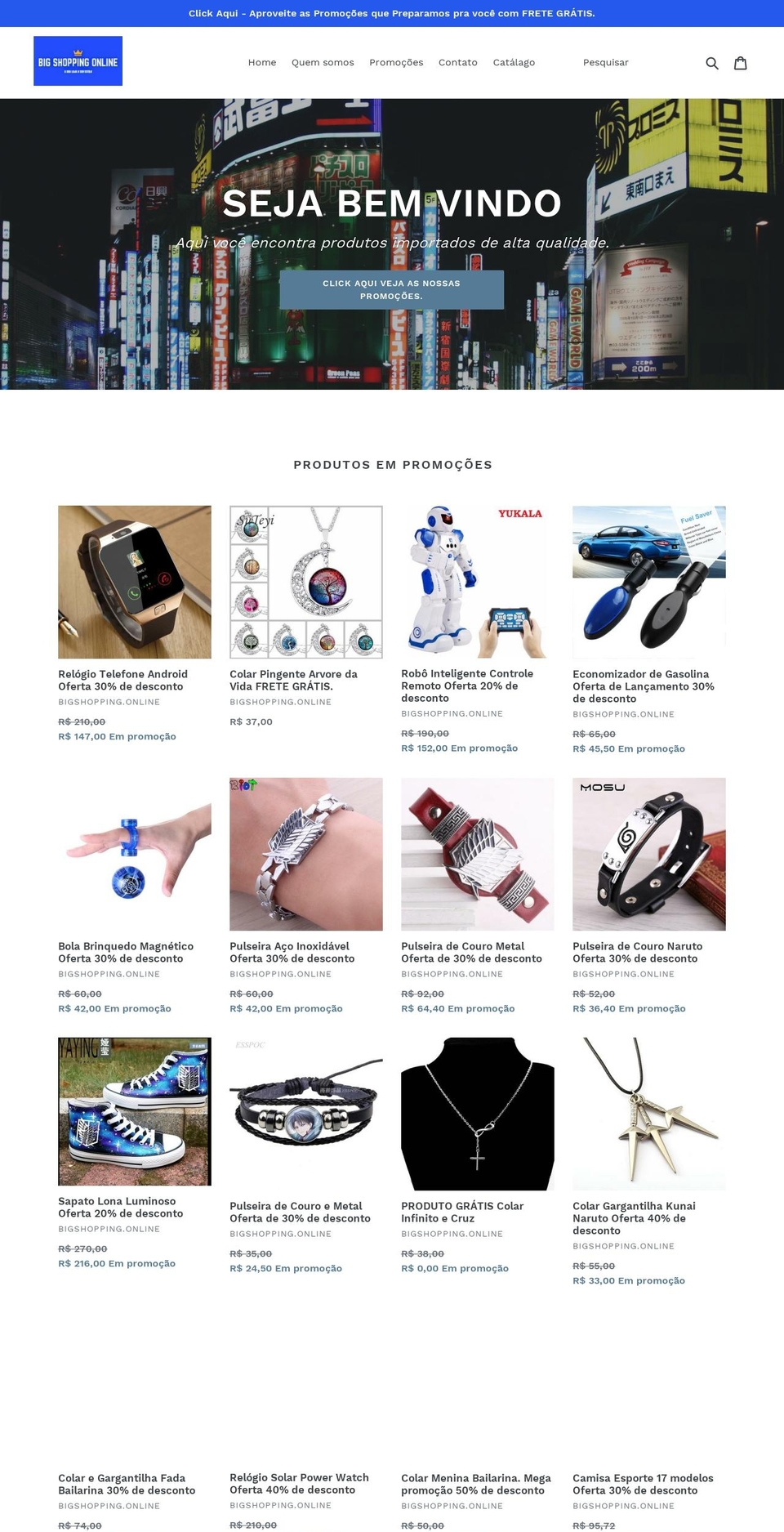 bigshopping.online shopify website screenshot