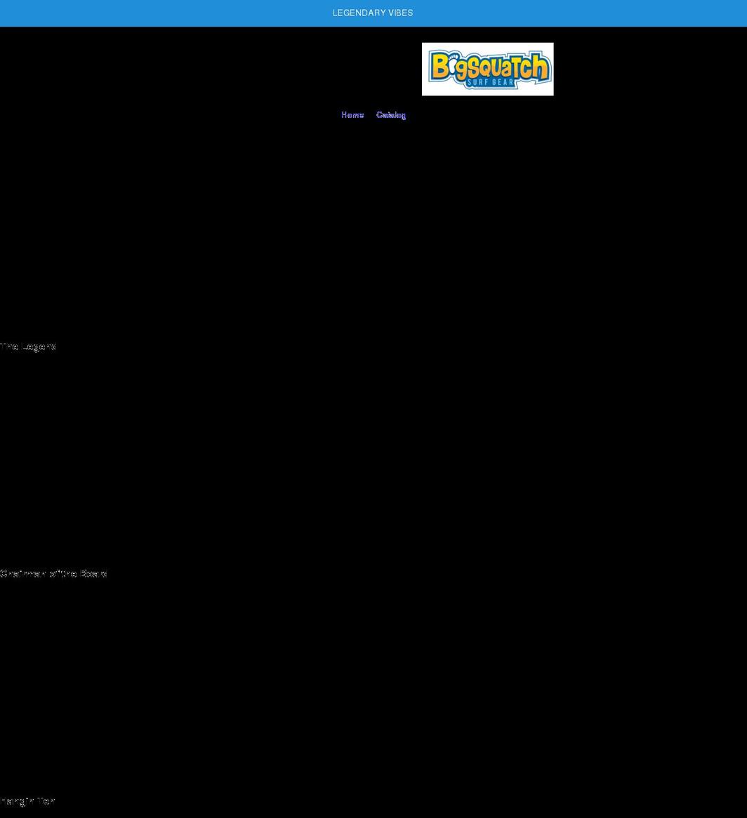 bigsquatchsurf.com shopify website screenshot