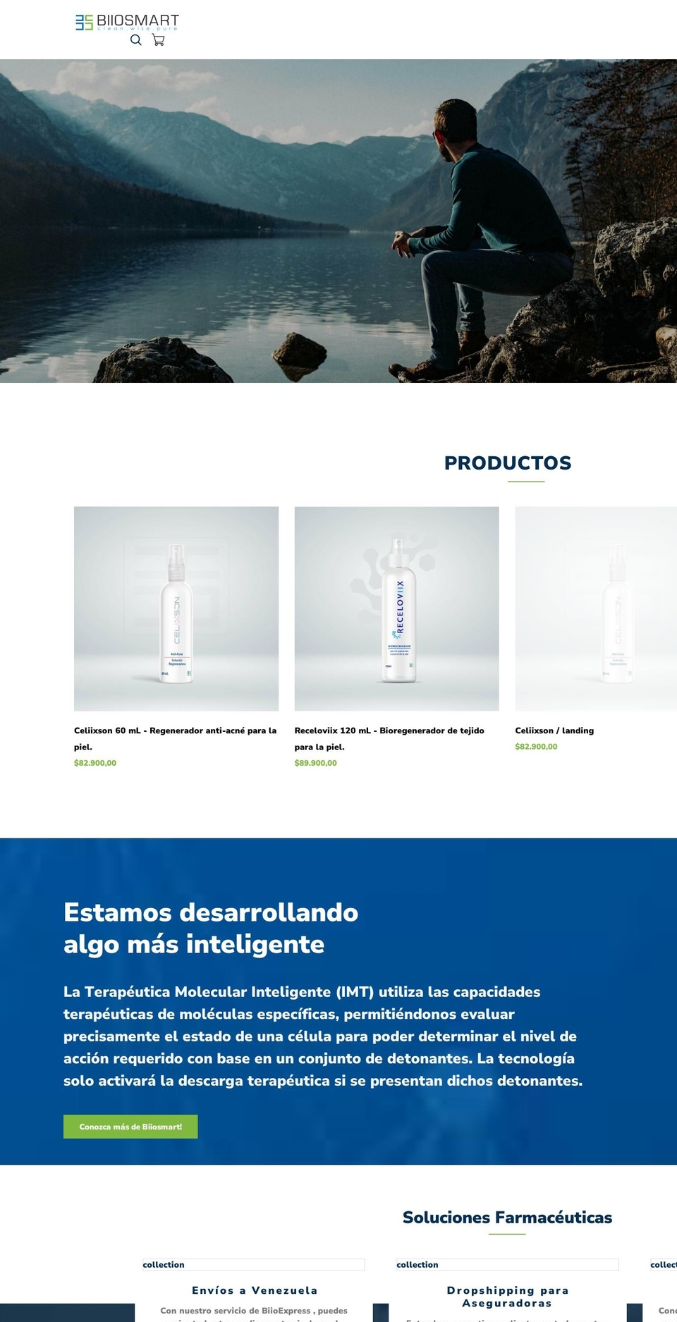 biiosmart.com shopify website screenshot