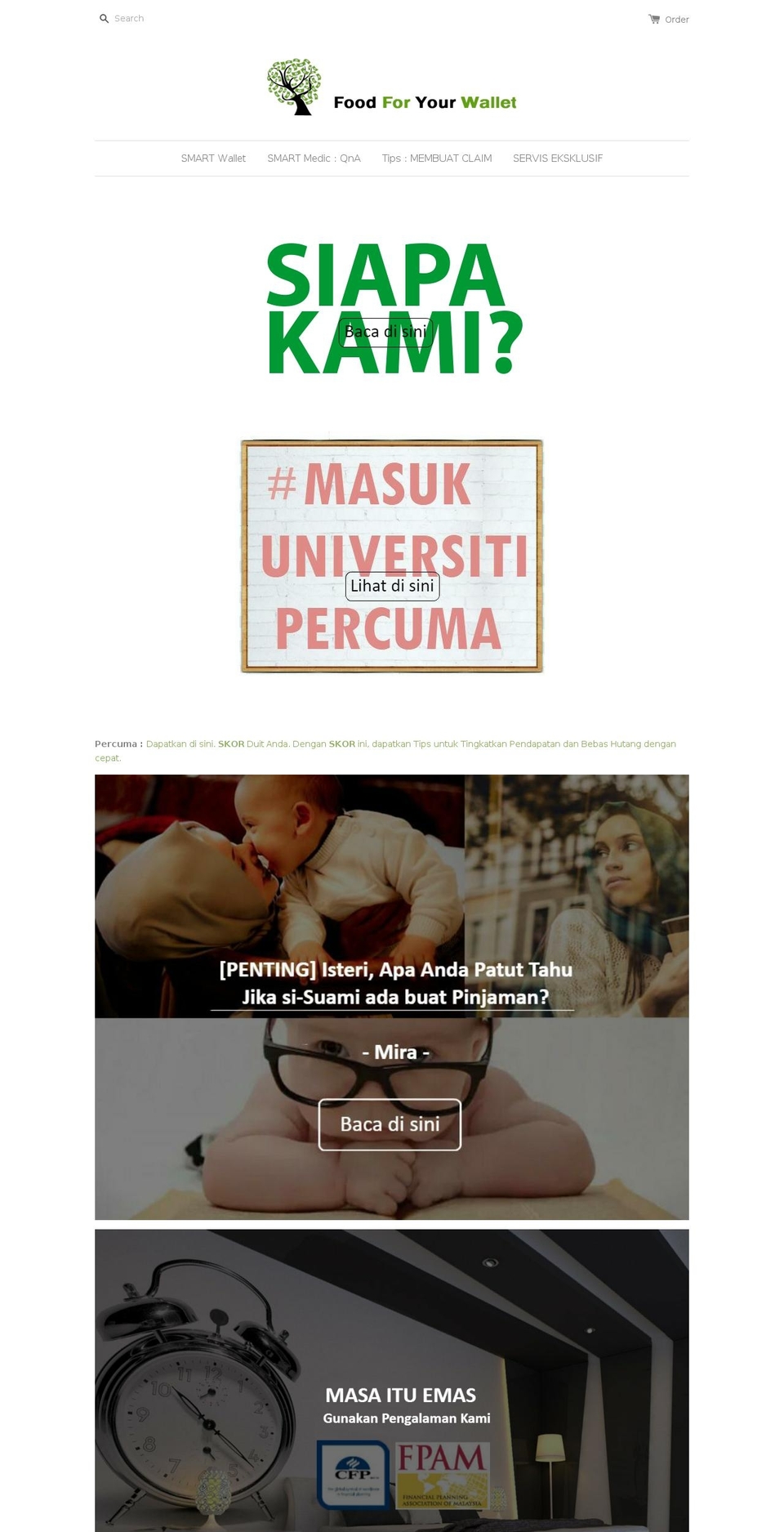 bijakmelaburwang.com — Shopify storefront screenshot