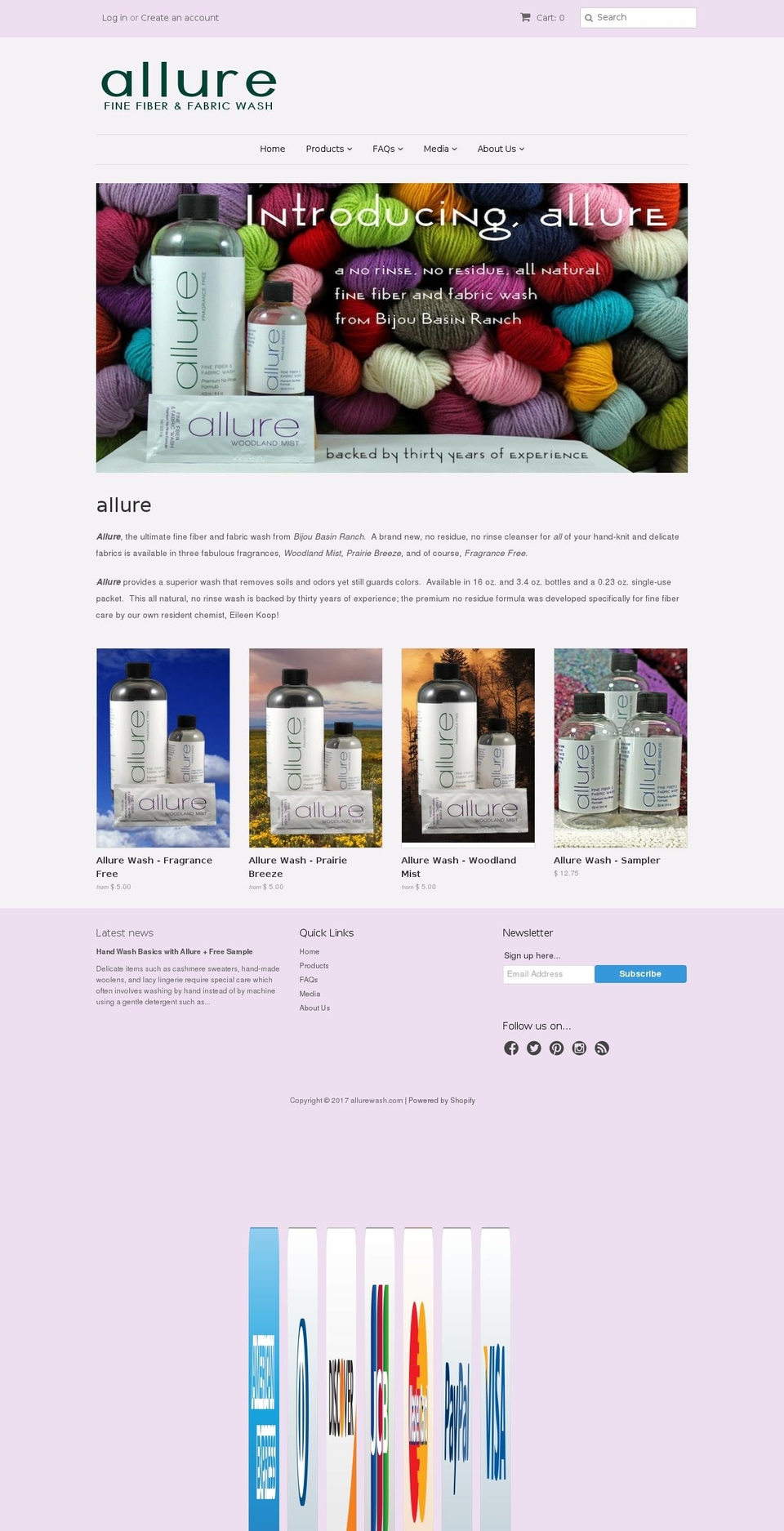 bijouallure.net shopify website screenshot