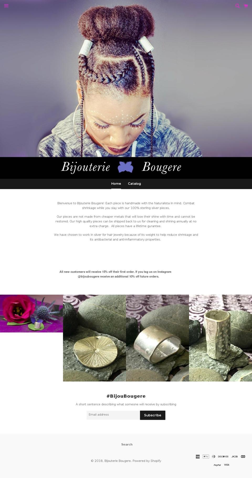 bijoubougere.com — Shopify storefront screenshot