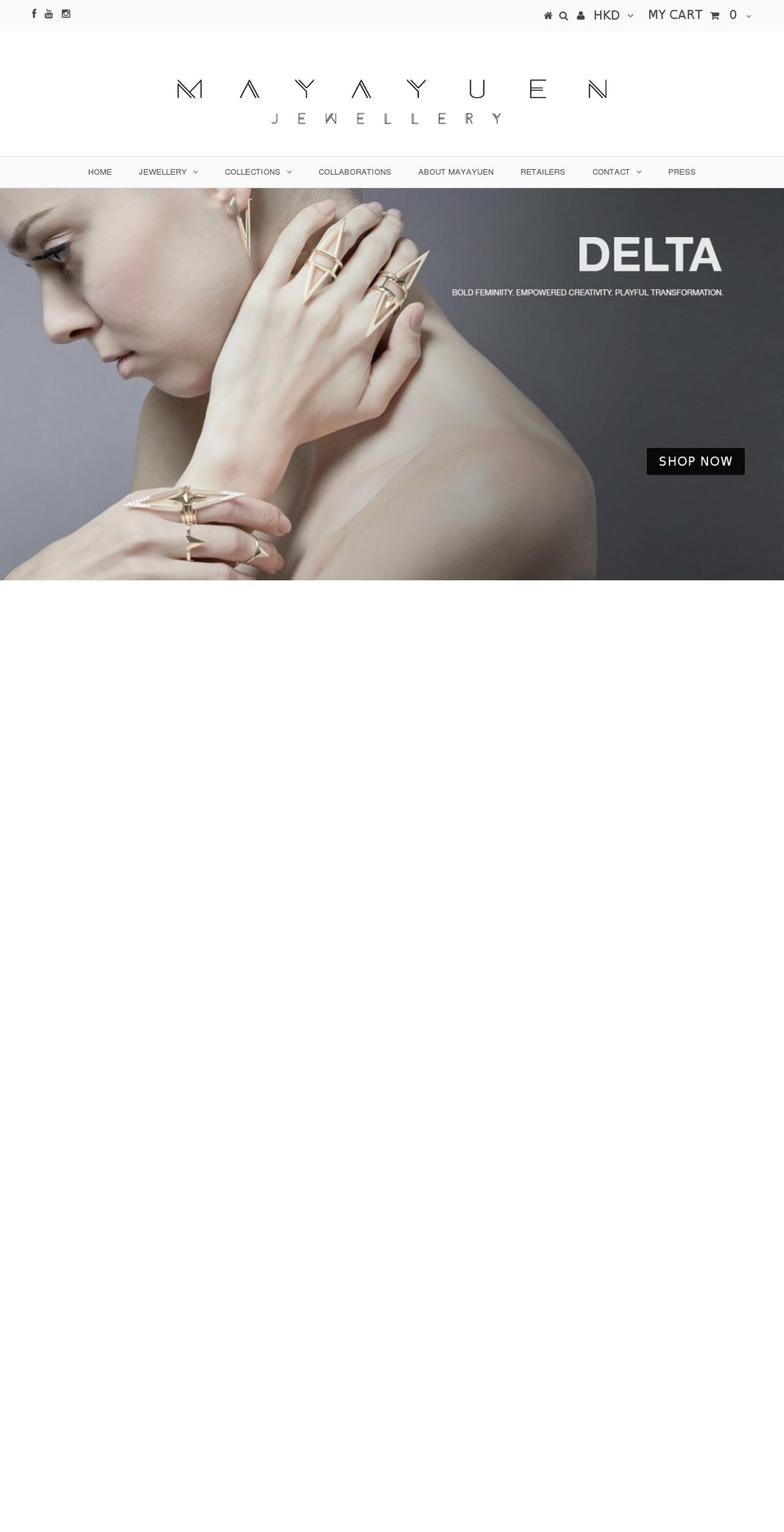 bijoud.com shopify website screenshot