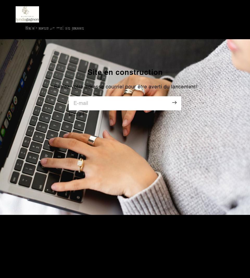 bijouterielyndagagnon.com shopify website screenshot