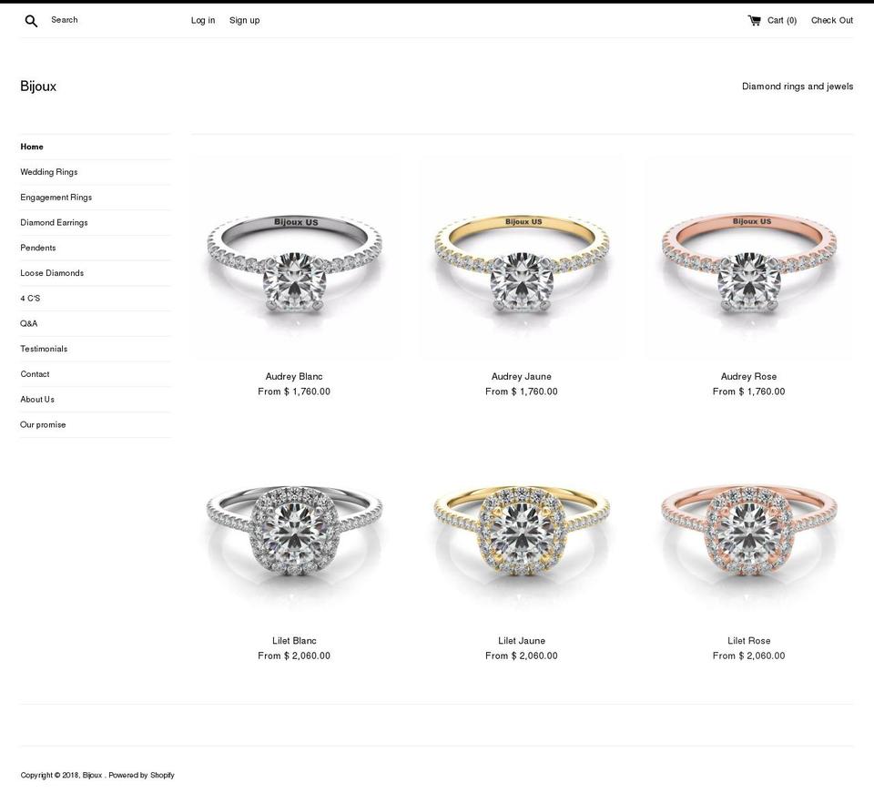 bijoux1.com — Shopify storefront screenshot