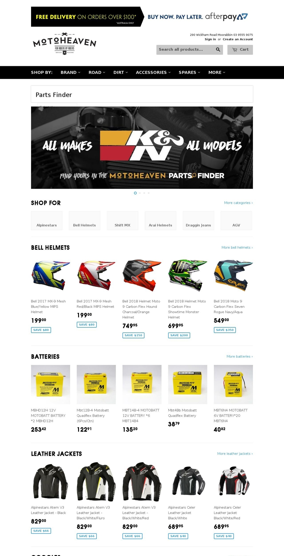 bikebling.com.au shopify website screenshot