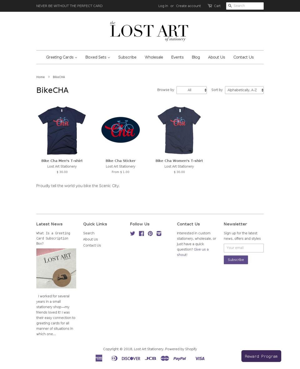 bikecha.com shopify website screenshot