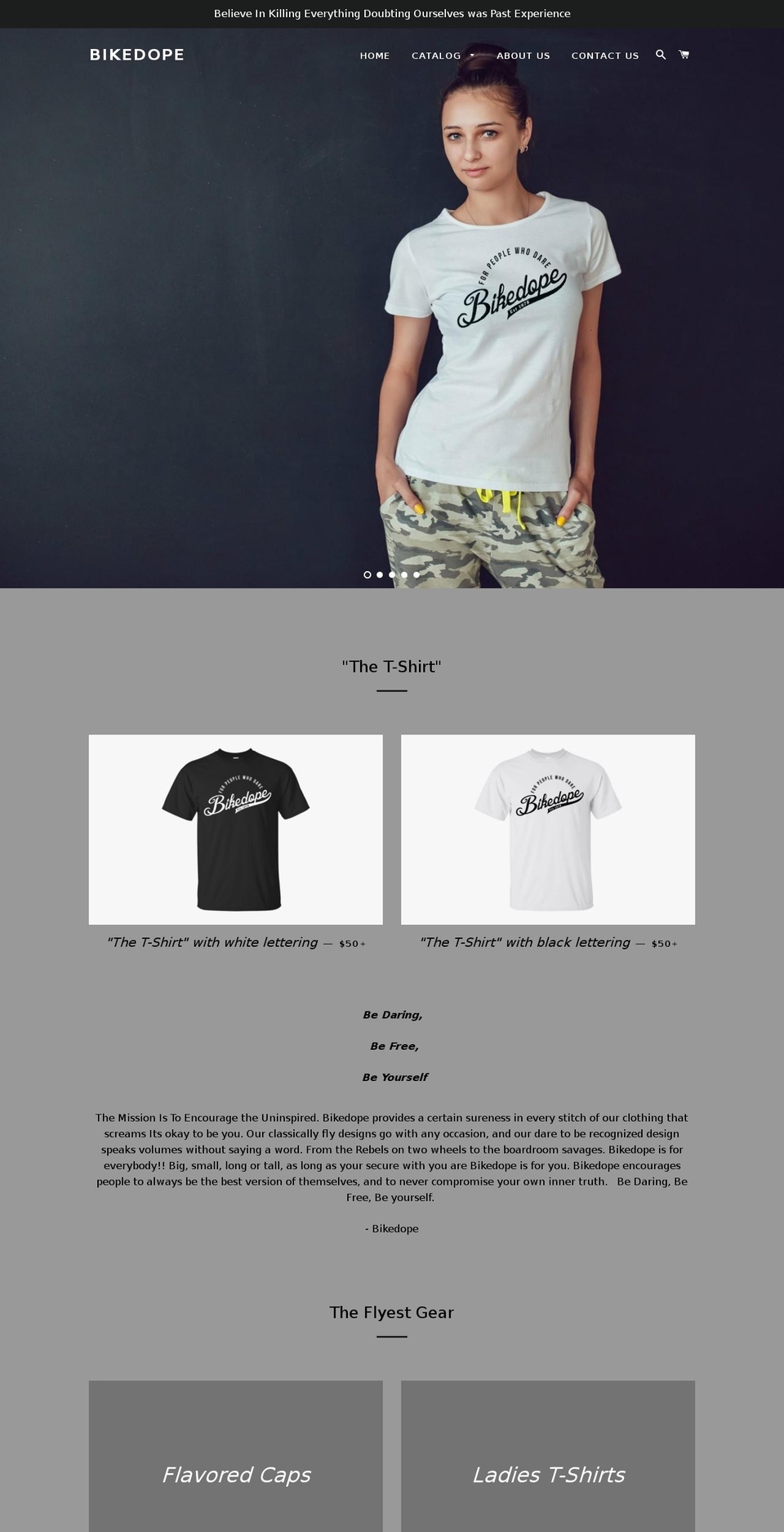bikedope.net shopify website screenshot
