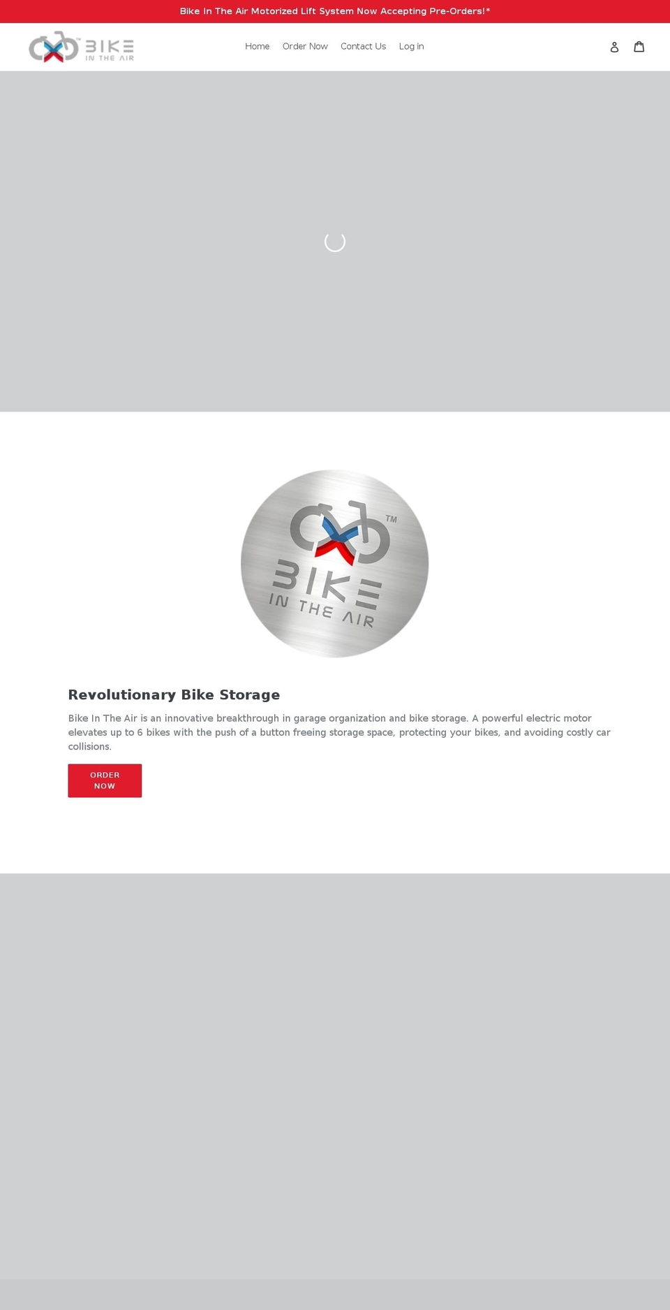 bikeintheair.com — Shopify storefront screenshot