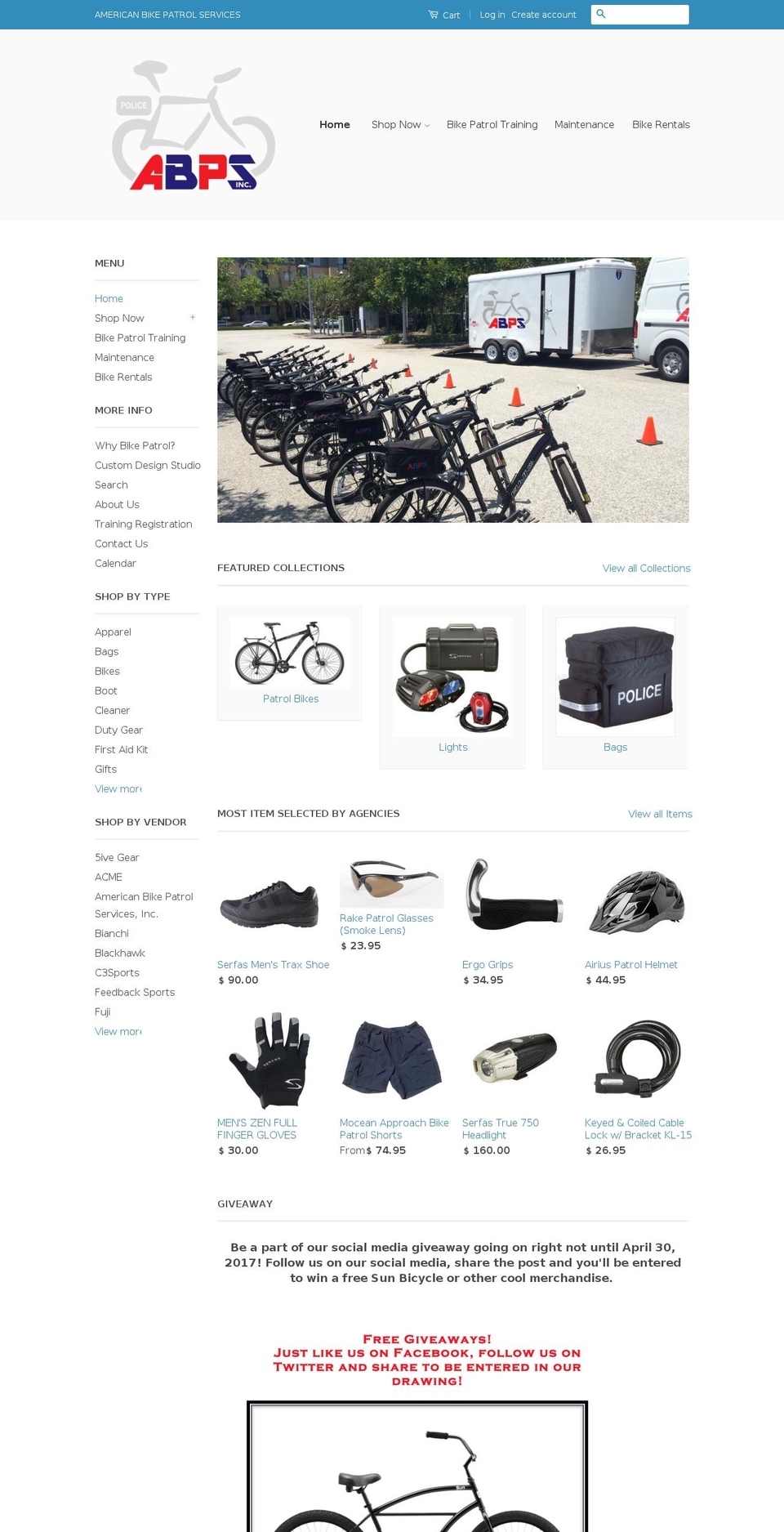 bikepatrol.mobi shopify website screenshot