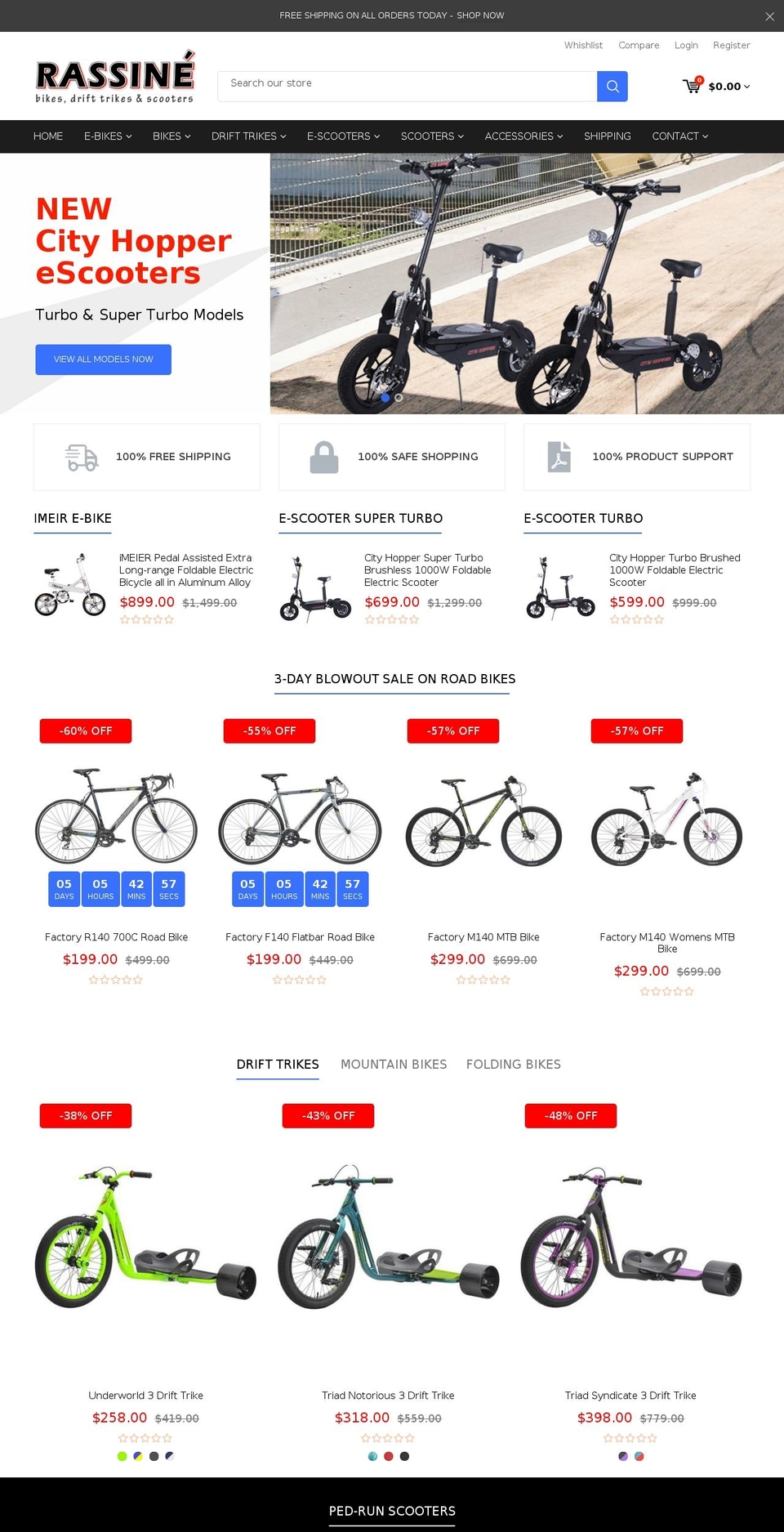 dresses-drap-drop-v1-0 Shopify theme site example bikerassine.com