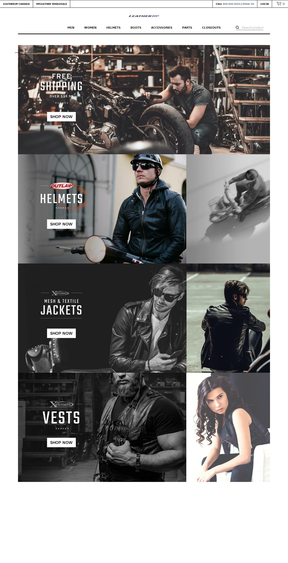 bikeronot.com — Shopify storefront screenshot
