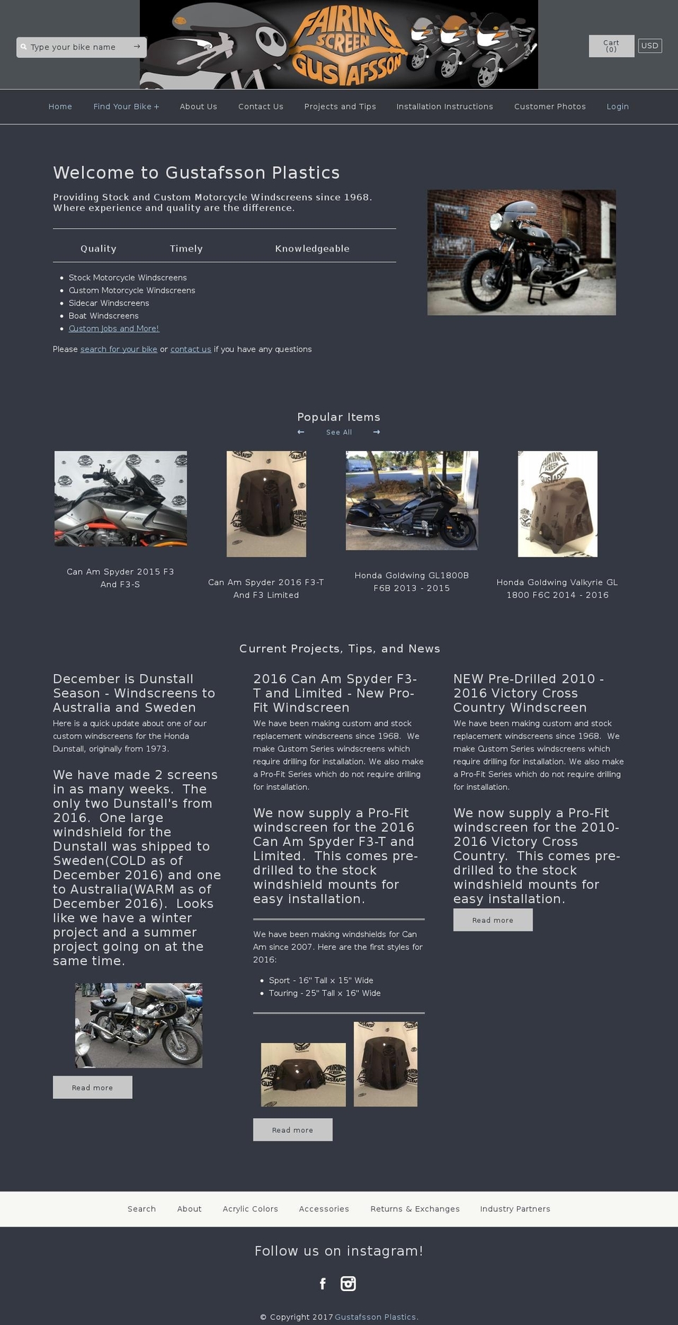 bikescreen.com shopify website screenshot