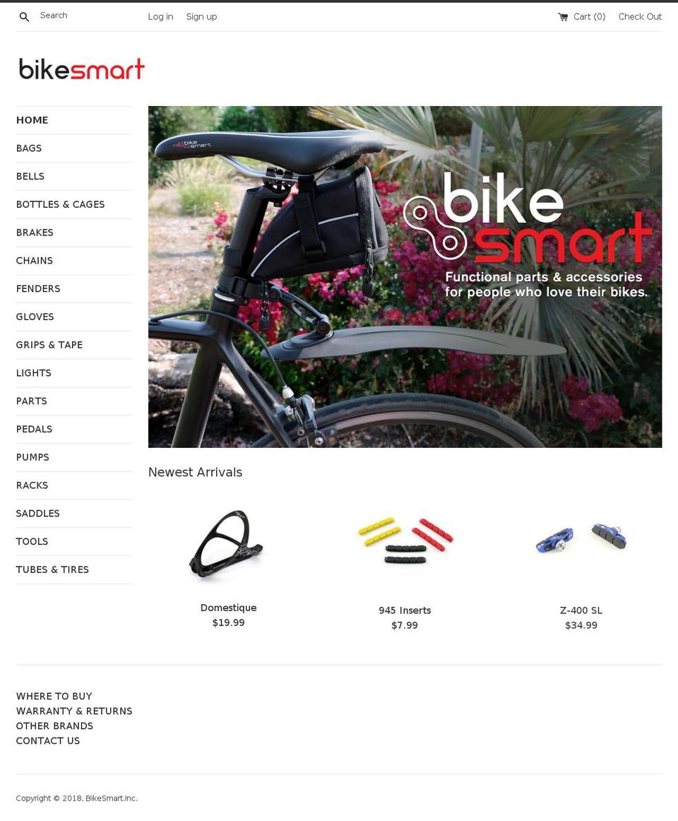 bikesmart.us shopify website screenshot