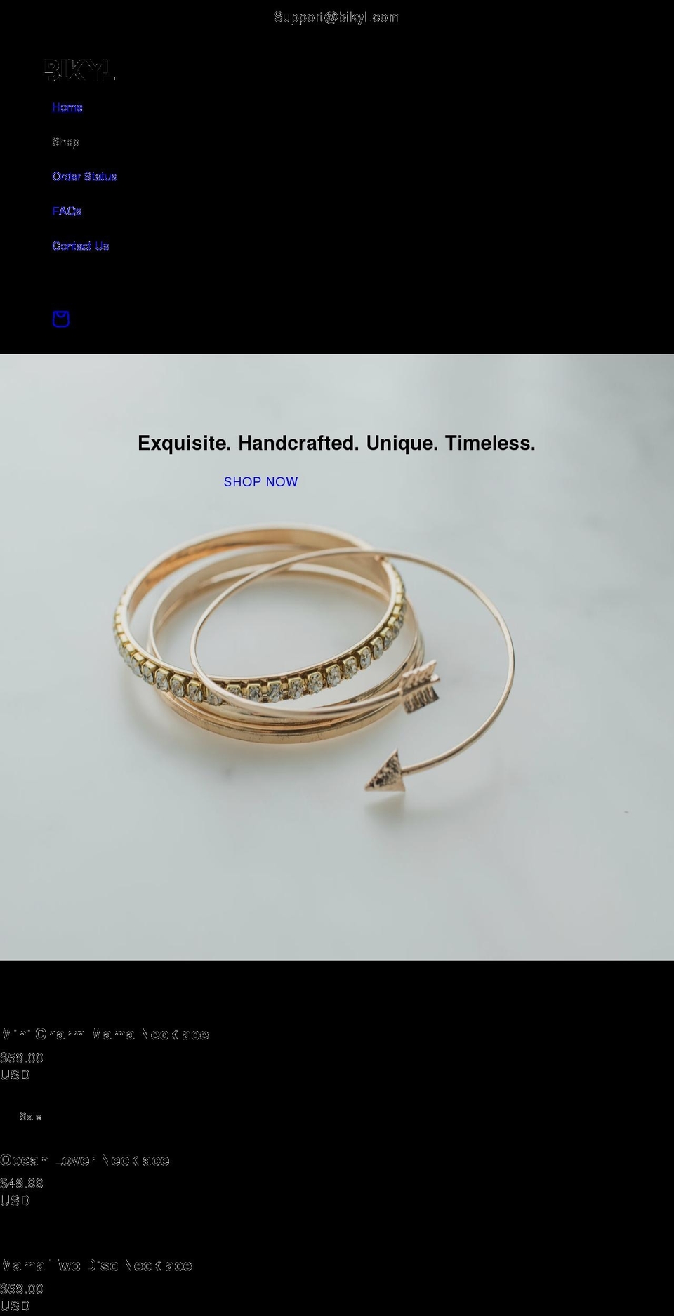 bikyl.com shopify website screenshot