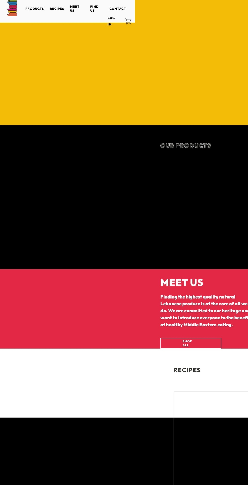 biladifoods.com shopify website screenshot