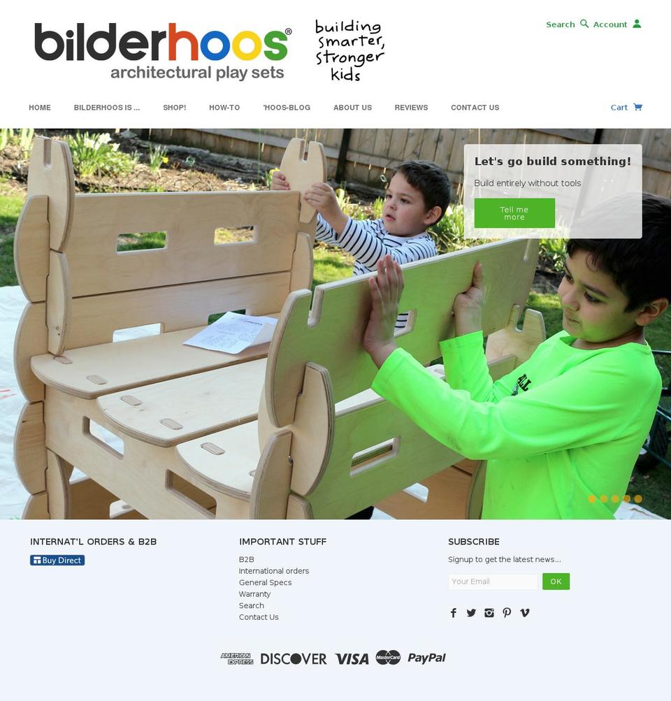 bilderhoos.com shopify website screenshot