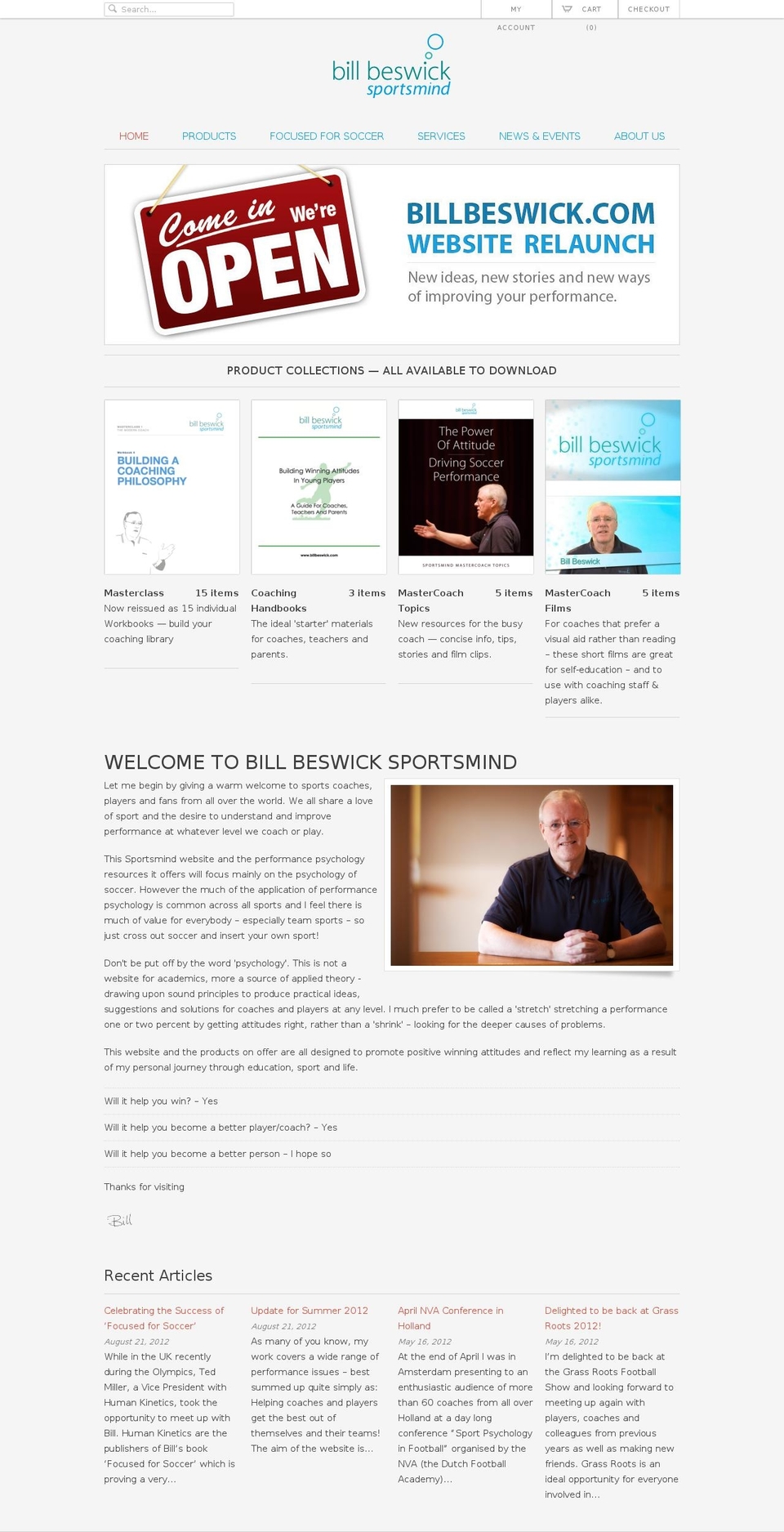 billbeswick.com shopify website screenshot