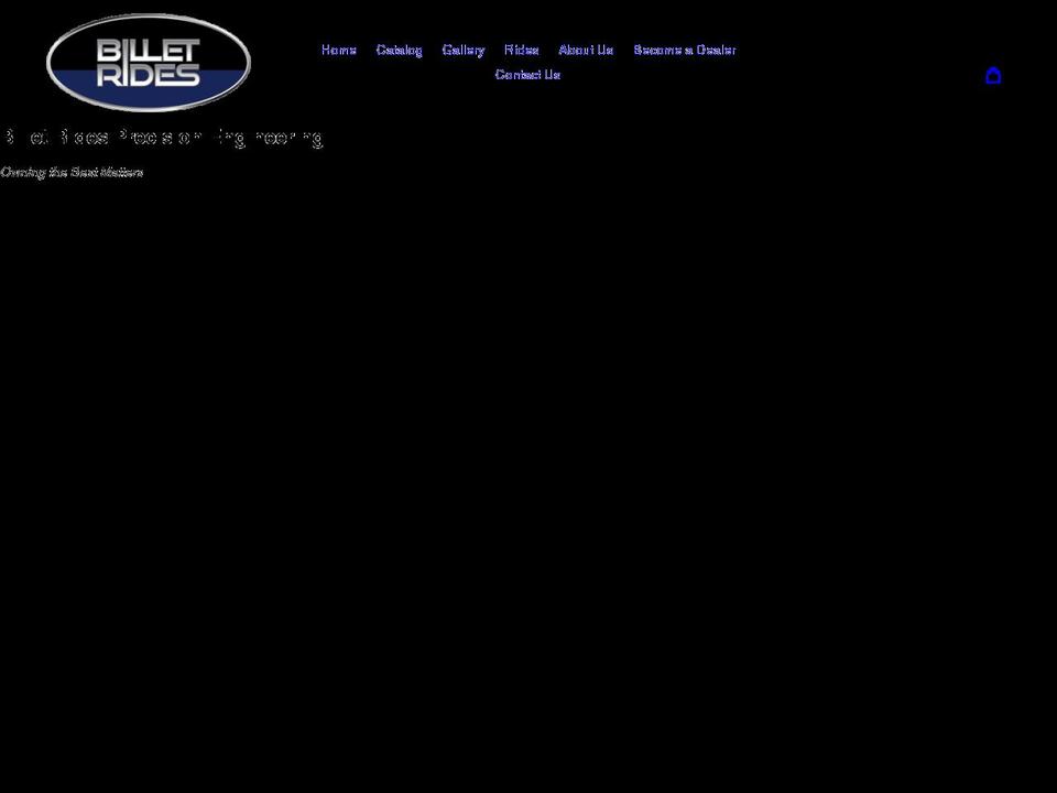 billetrides.com shopify website screenshot