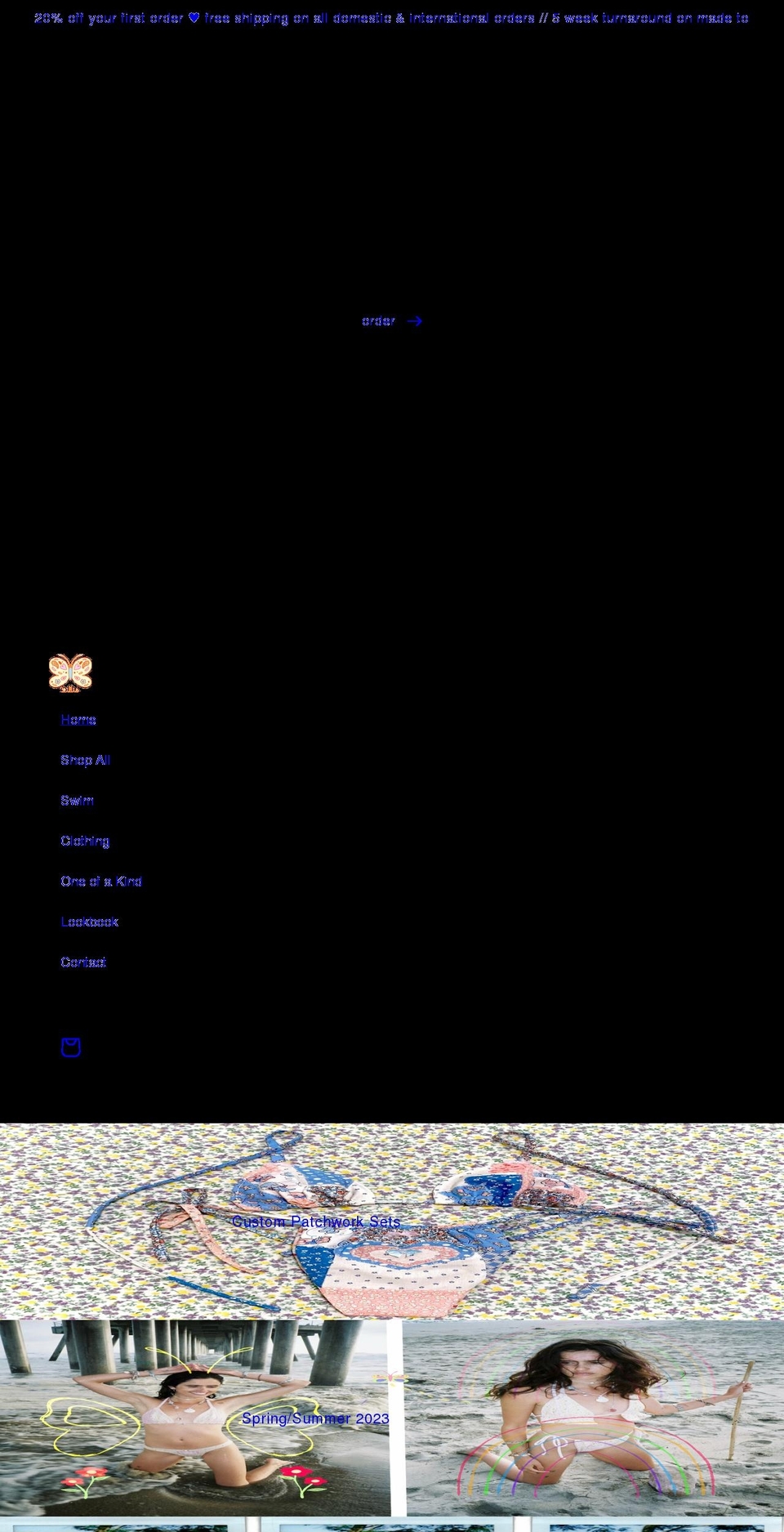 billiebrooks.com shopify website screenshot