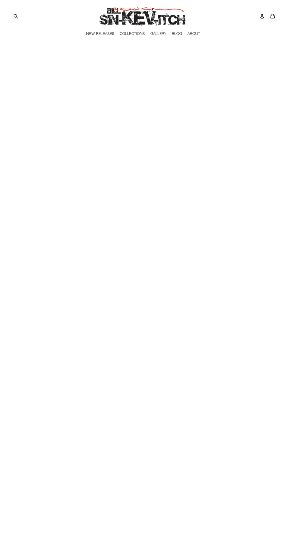 billsienkiewiczart.com — Shopify storefront screenshot