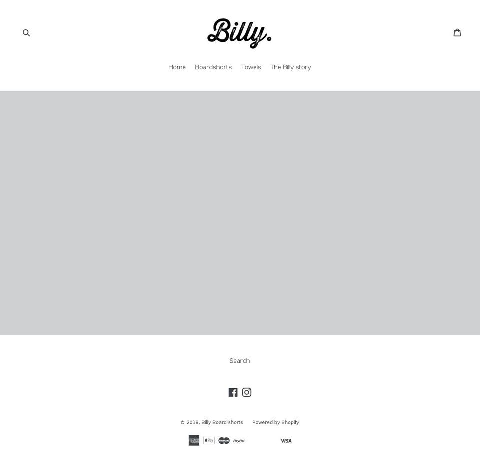 Test Site Shopify theme site example billyboardshorts.com.au