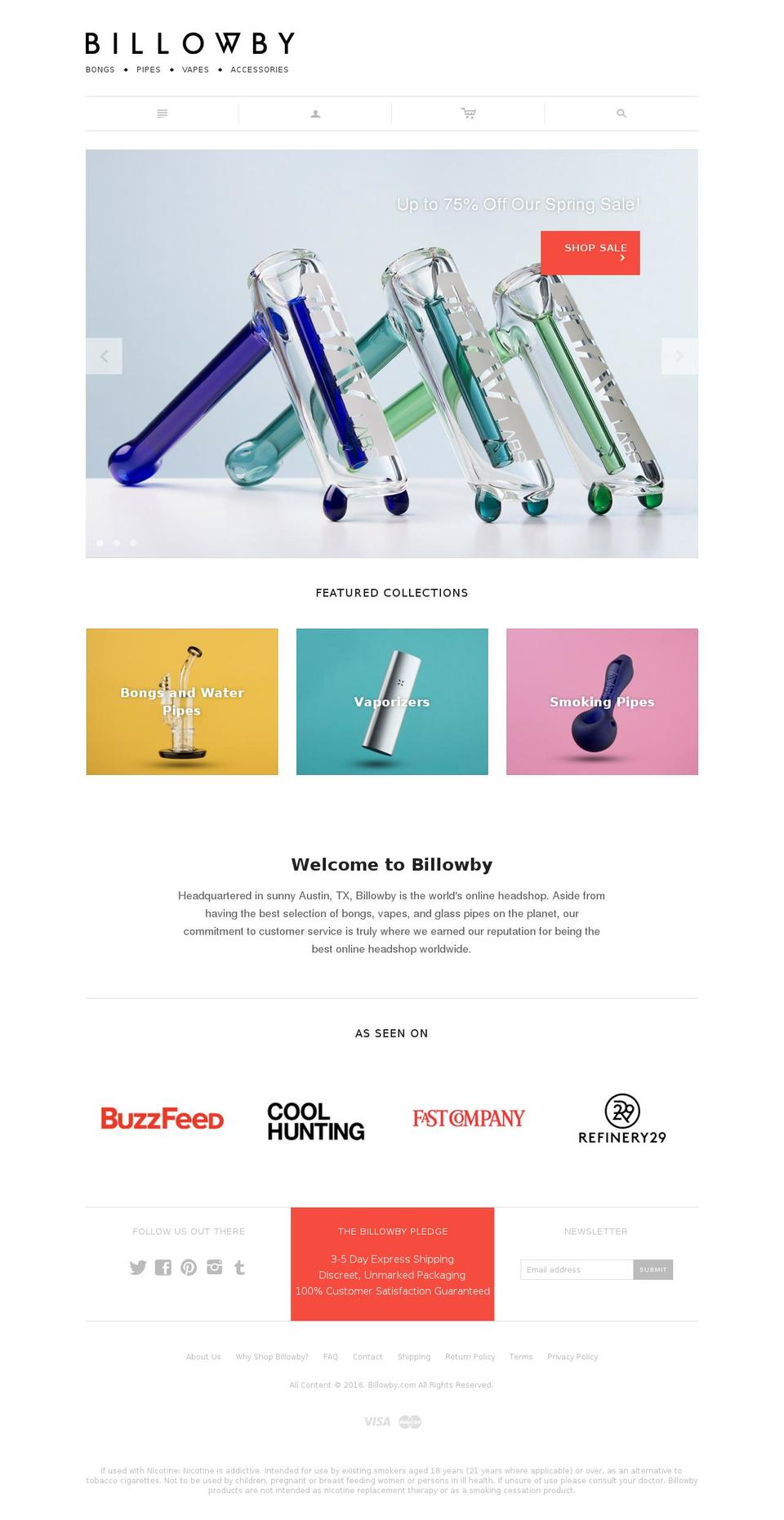 bilowby.com shopify website screenshot