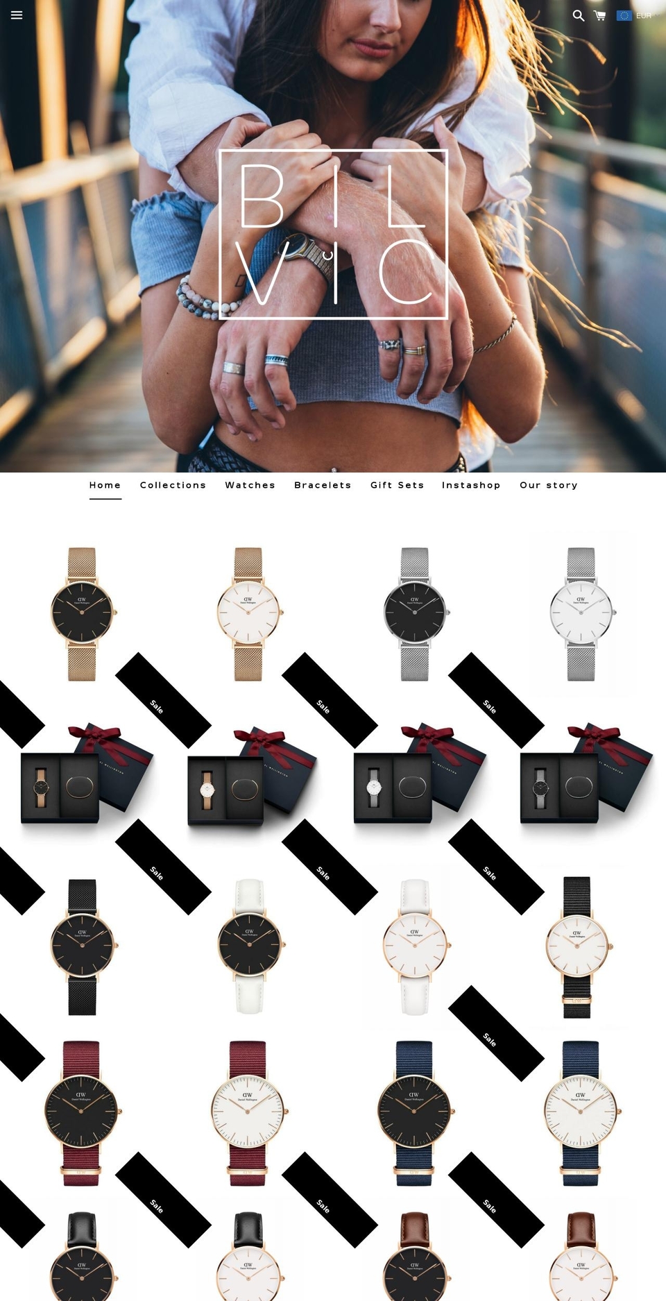 bilvic.com — Shopify storefront screenshot