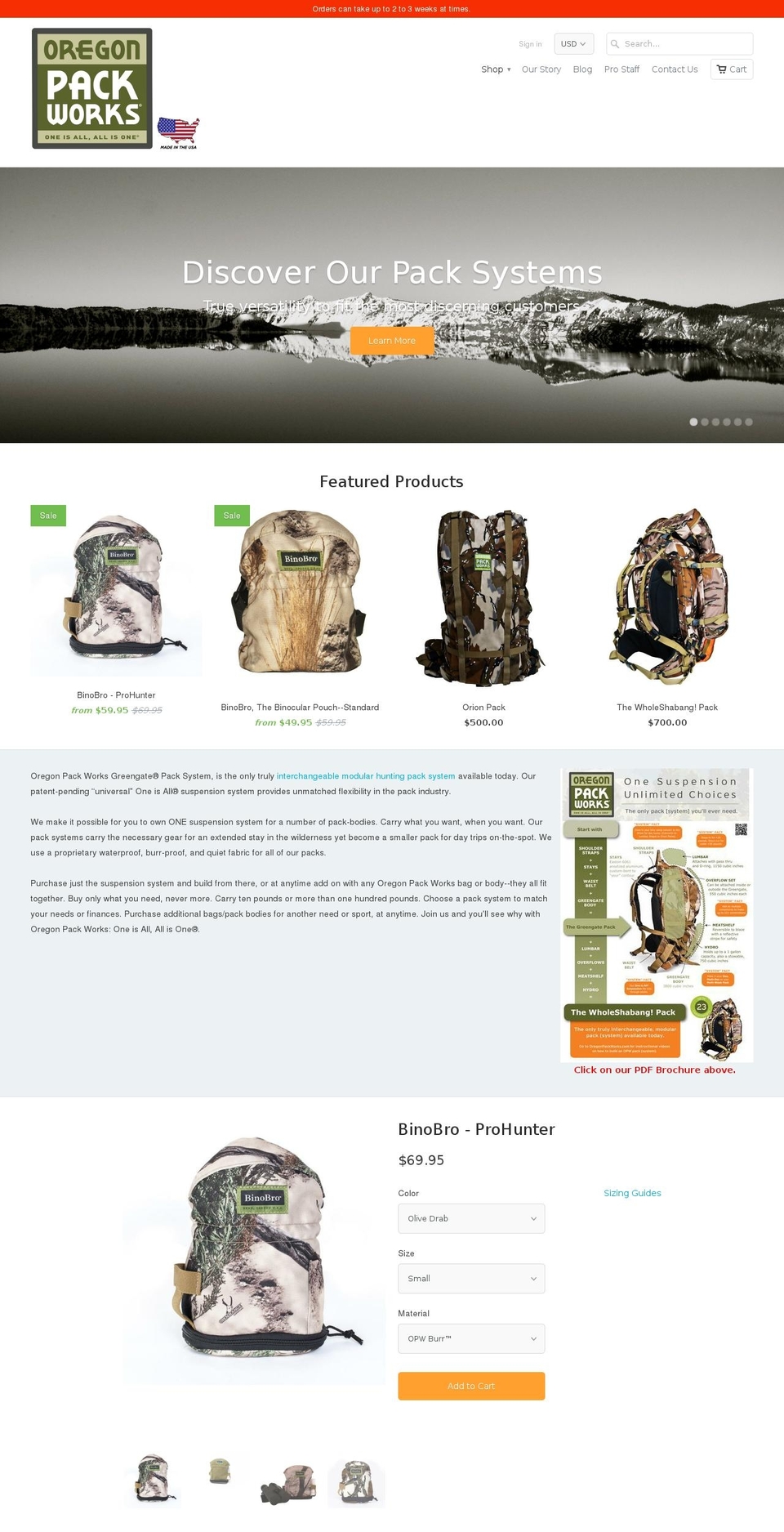 binobro.com shopify website screenshot