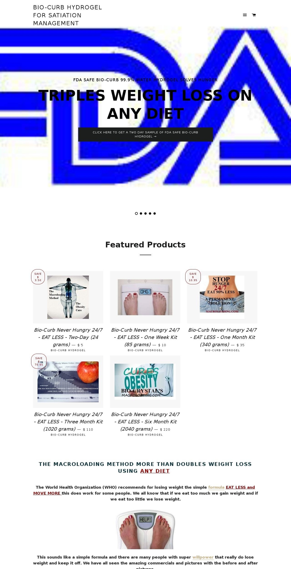 bio-curb.com — Shopify storefront screenshot