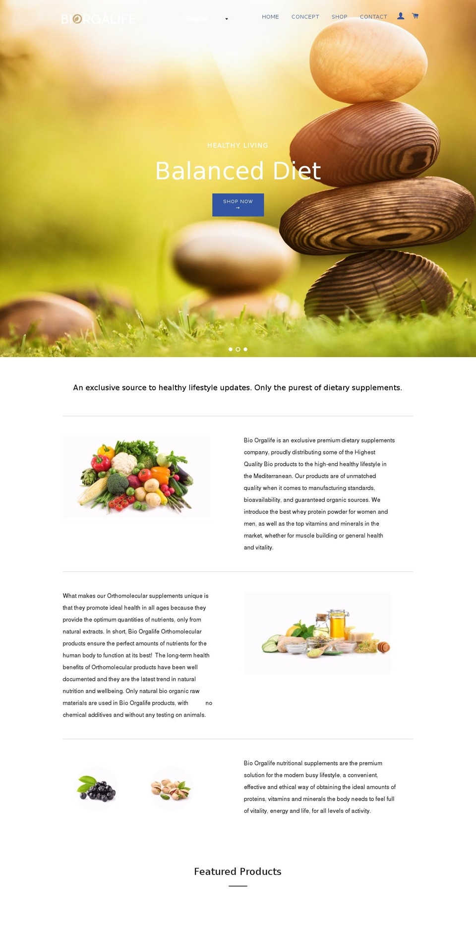 bio-orgalife.com — Shopify storefront screenshot