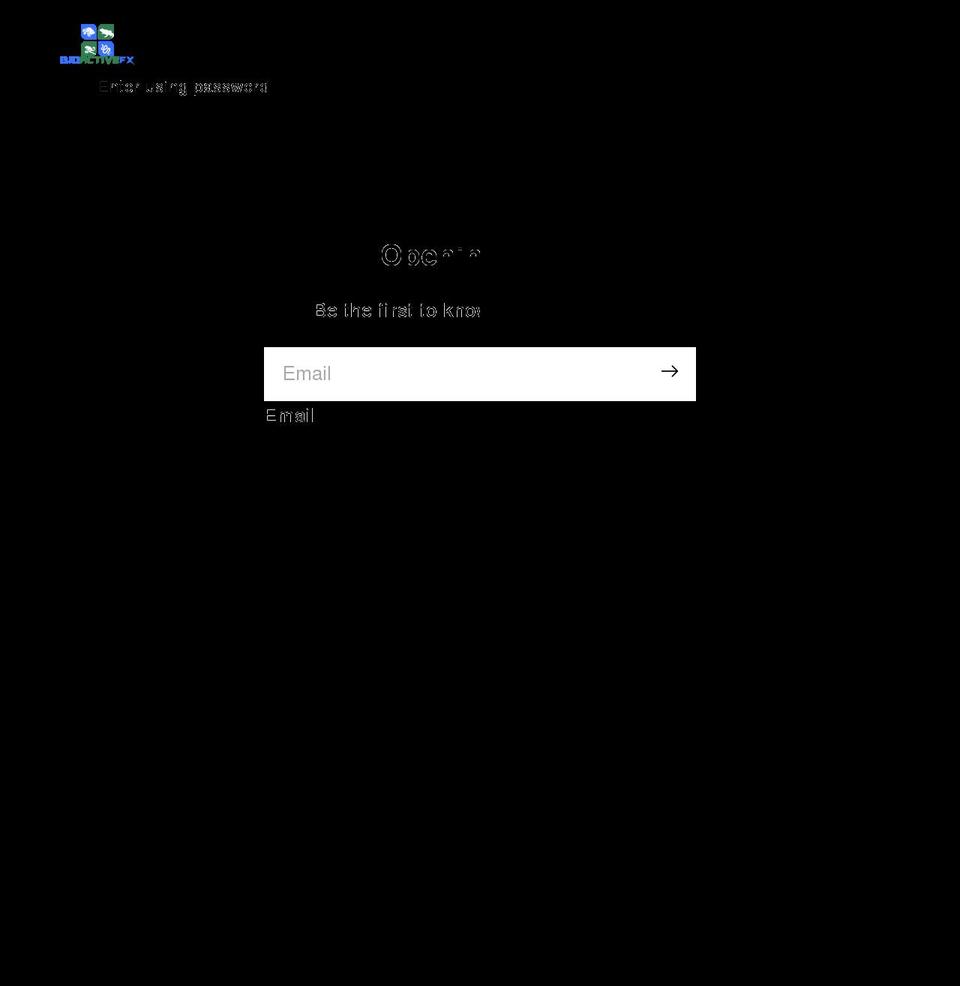 bioactivefx.com shopify website screenshot