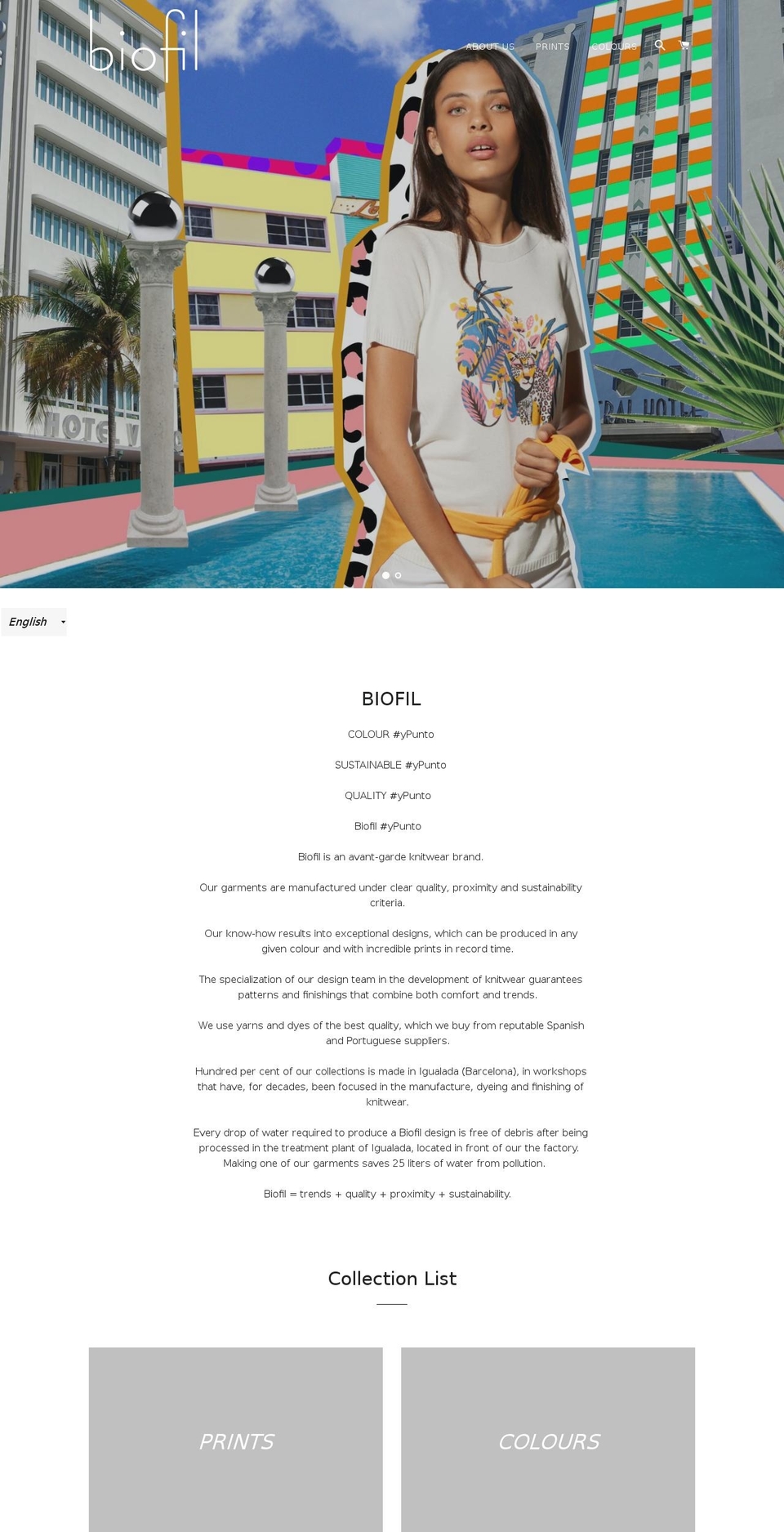 biofil.com — Shopify storefront screenshot