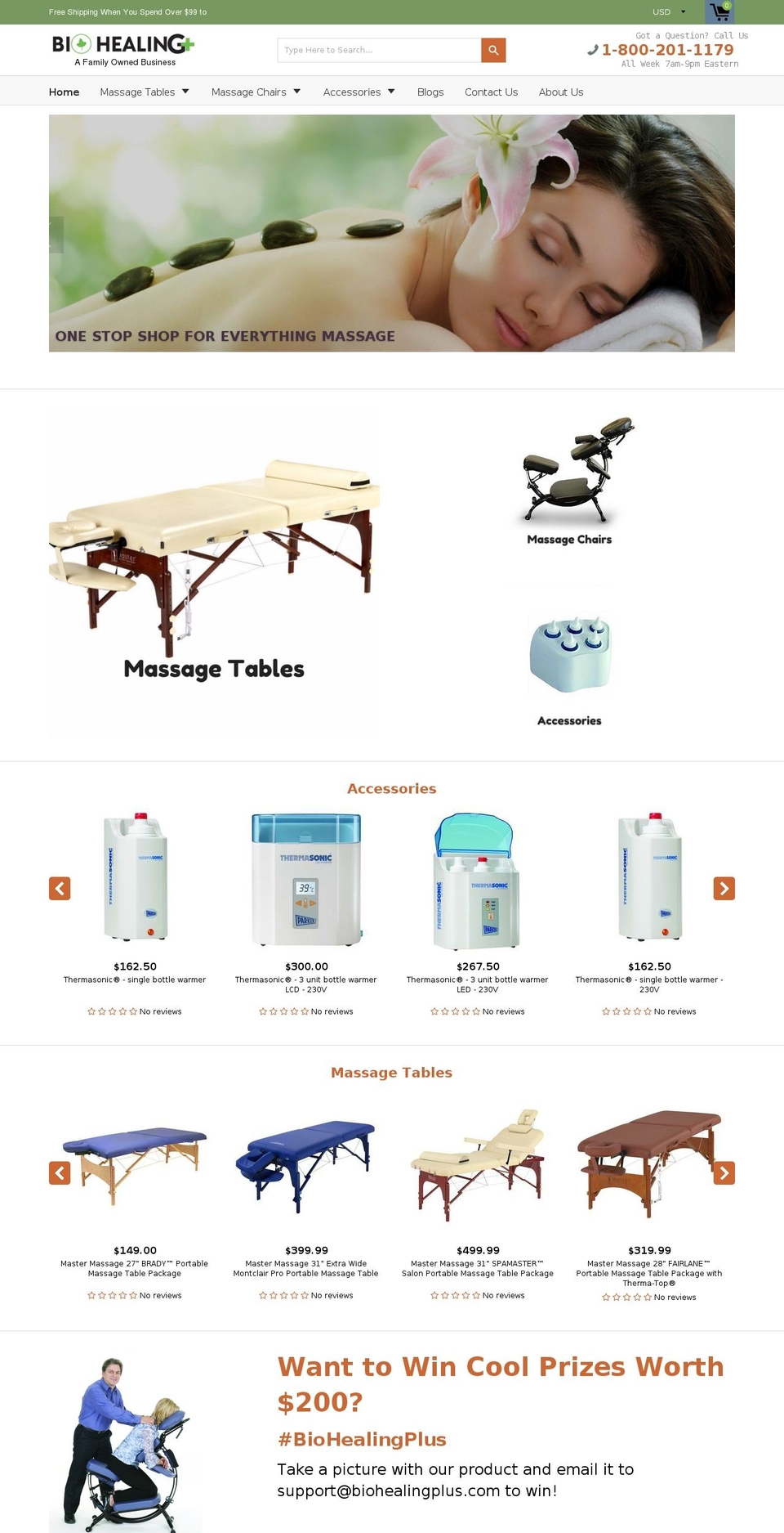 biohealingplus.com shopify website screenshot