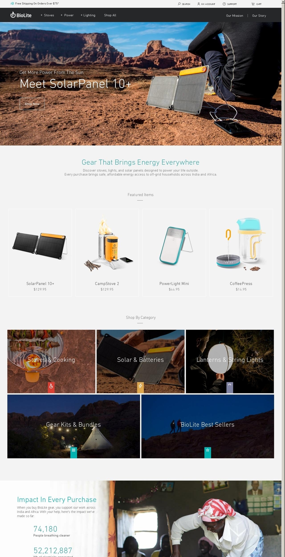 New Product Launch 2017 - v1.05 Shopify theme site example biolitehomestove.com