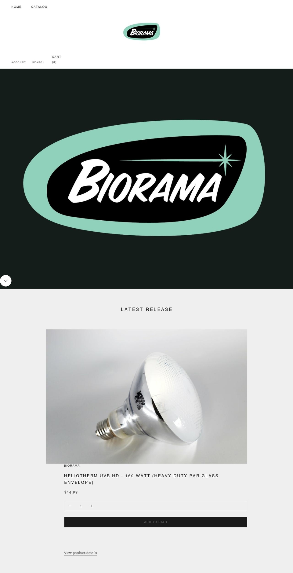 biorama.com shopify website screenshot