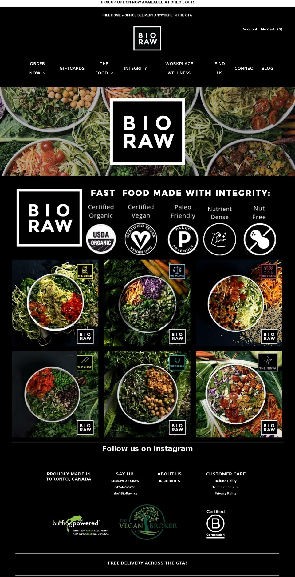 Work in progress - WebJelly 06\/04\/2018 Shopify theme site example bioraw.com