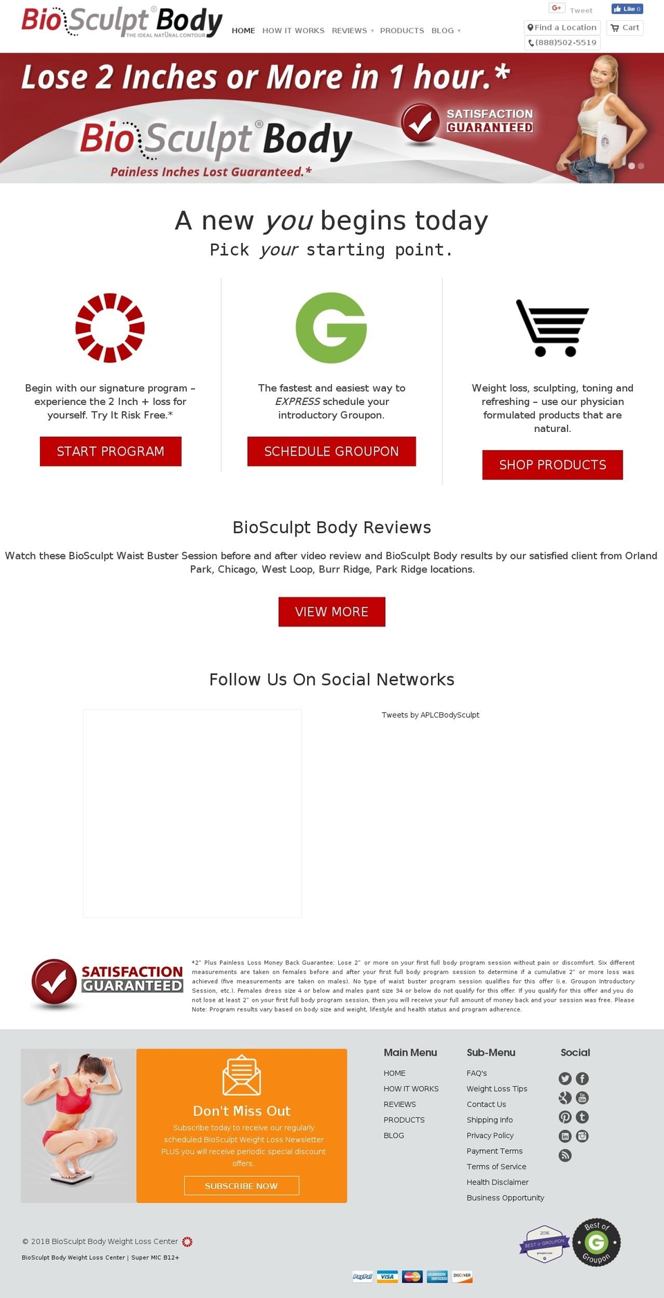 biosculptbodyreviews.com — Shopify storefront screenshot