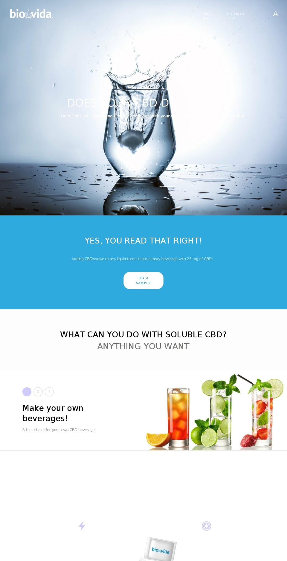 biovida.co shopify website screenshot