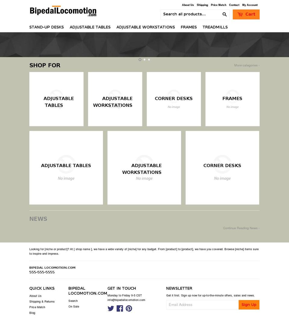 dsl-theme-sept3 Shopify theme site example bipedallocomotion.com