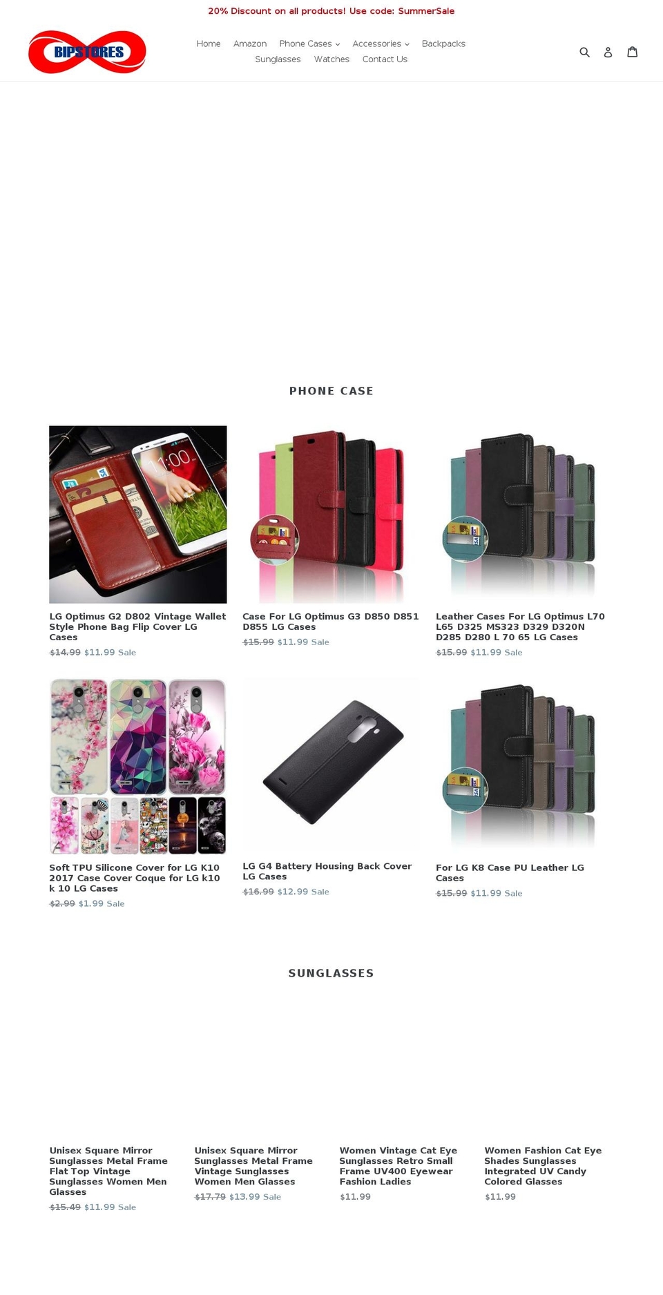 biptel.com — Shopify storefront screenshot