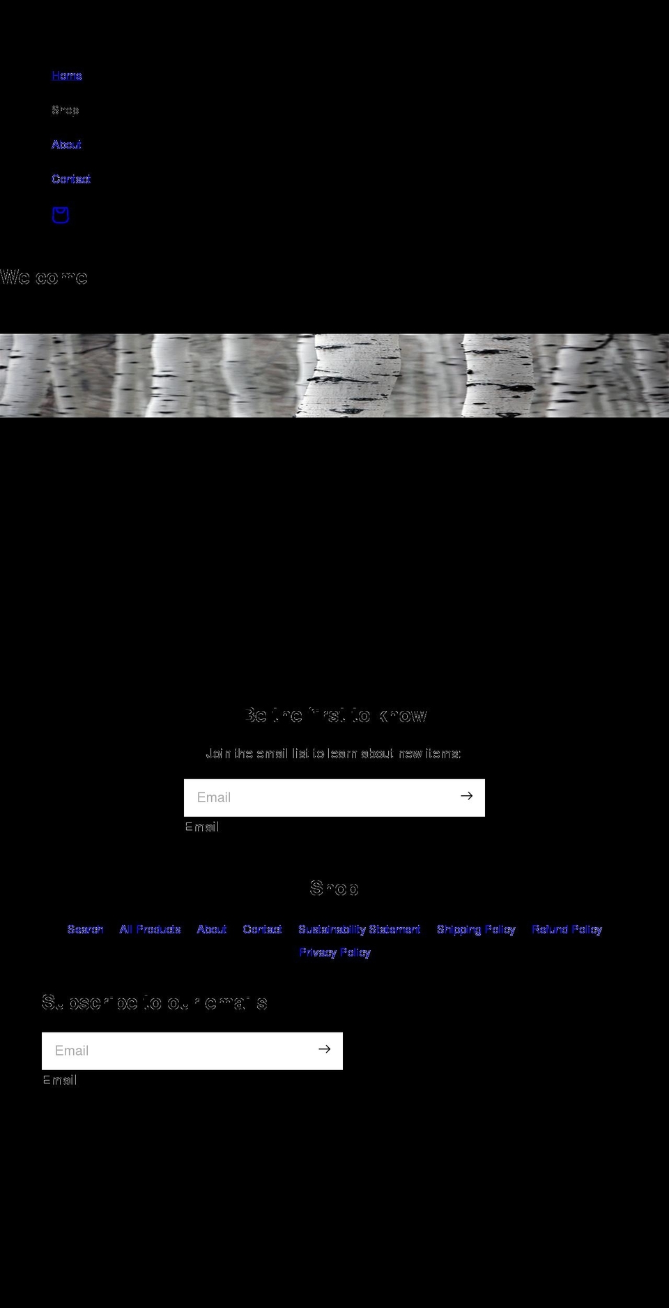 birchandbrickllc.com shopify website screenshot