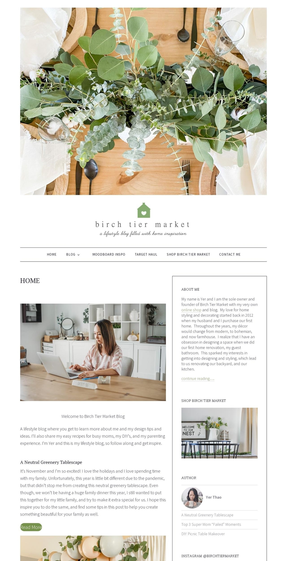 birchtier.com — Shopify storefront screenshot