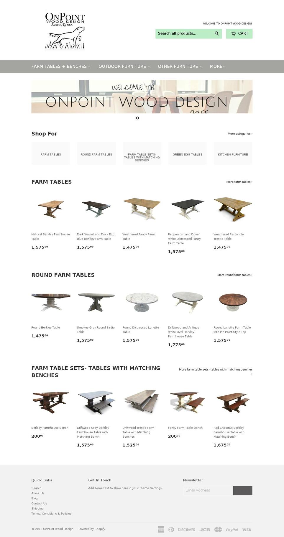 birddogwooddesign.com — Shopify storefront screenshot