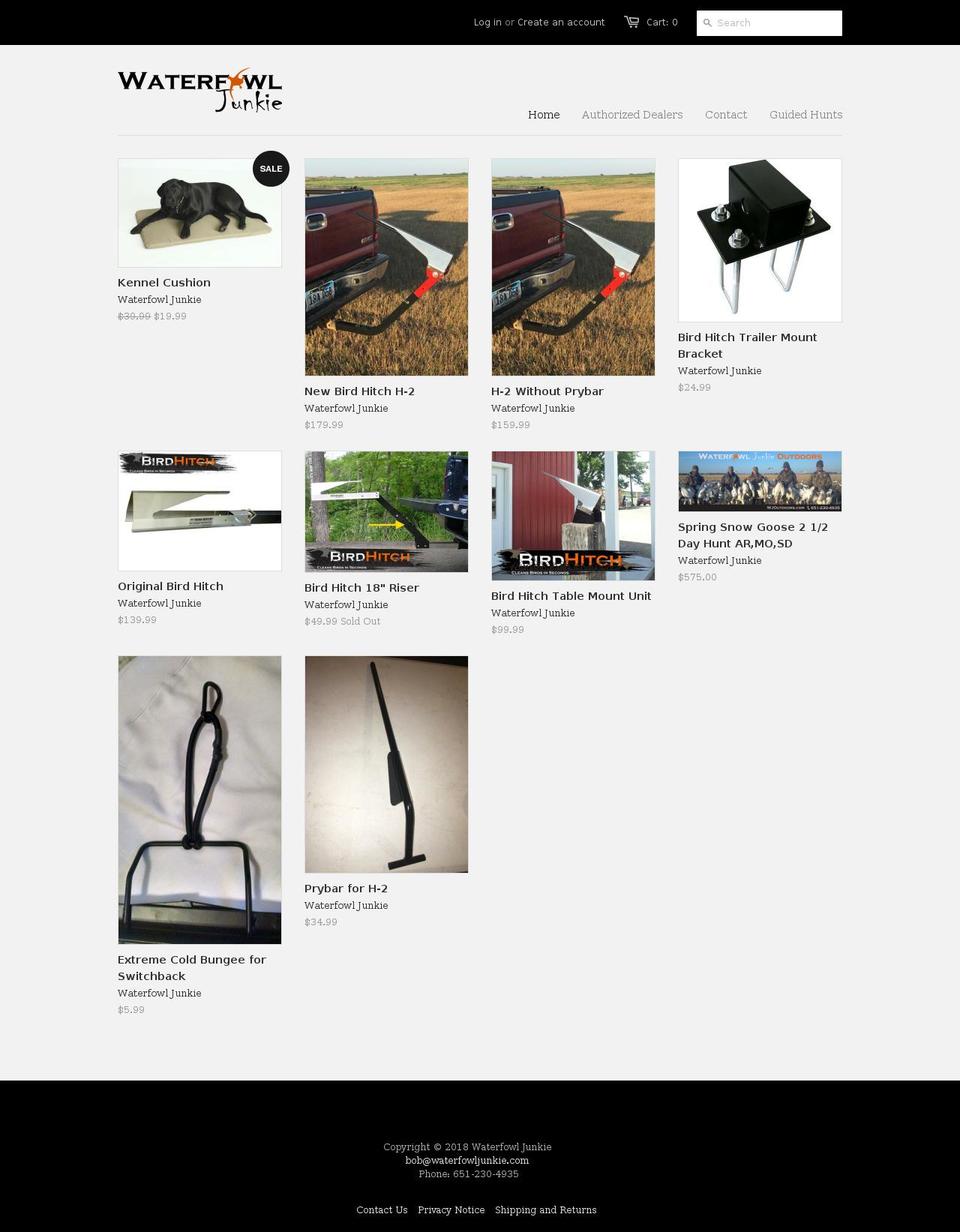 birdhitch.com — Shopify storefront screenshot