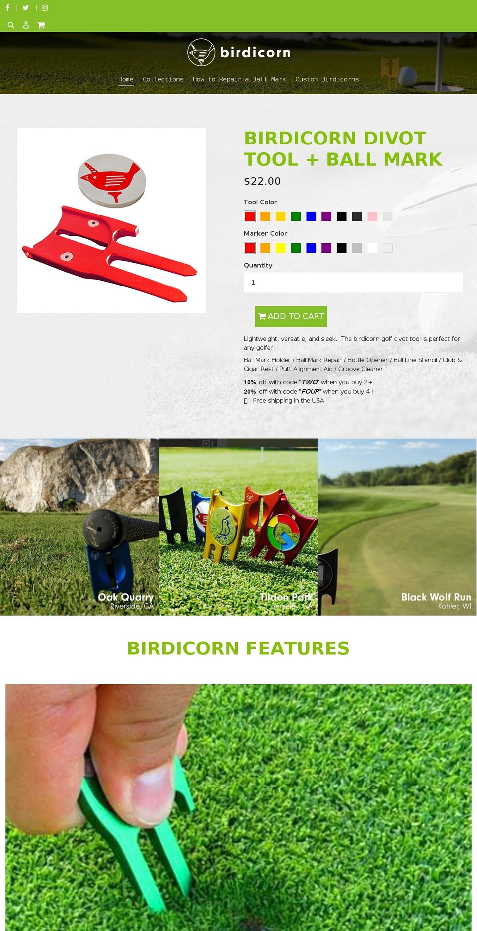 birdicorn.com shopify website screenshot
